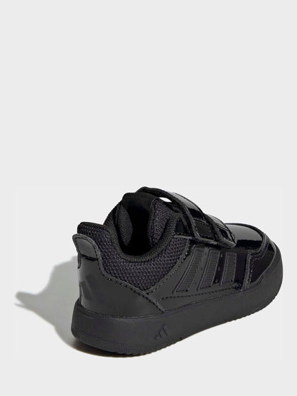 adidas Patent Black Hook and Loop Tensaur Sport 3.0 Infant Trainers image 5