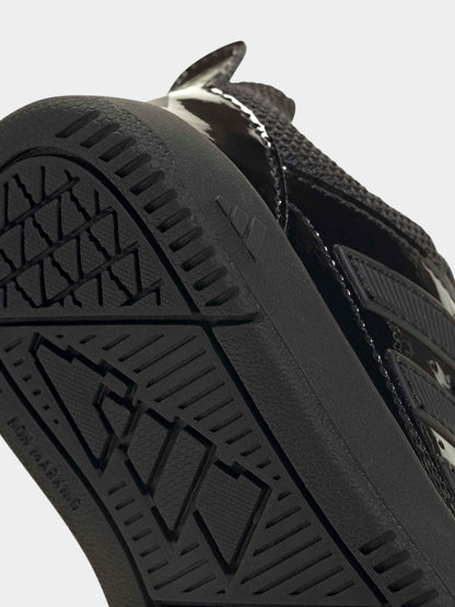 adidas Patent Black Hook and Loop Tensaur Sport 3.0 Infant Trainers image 10