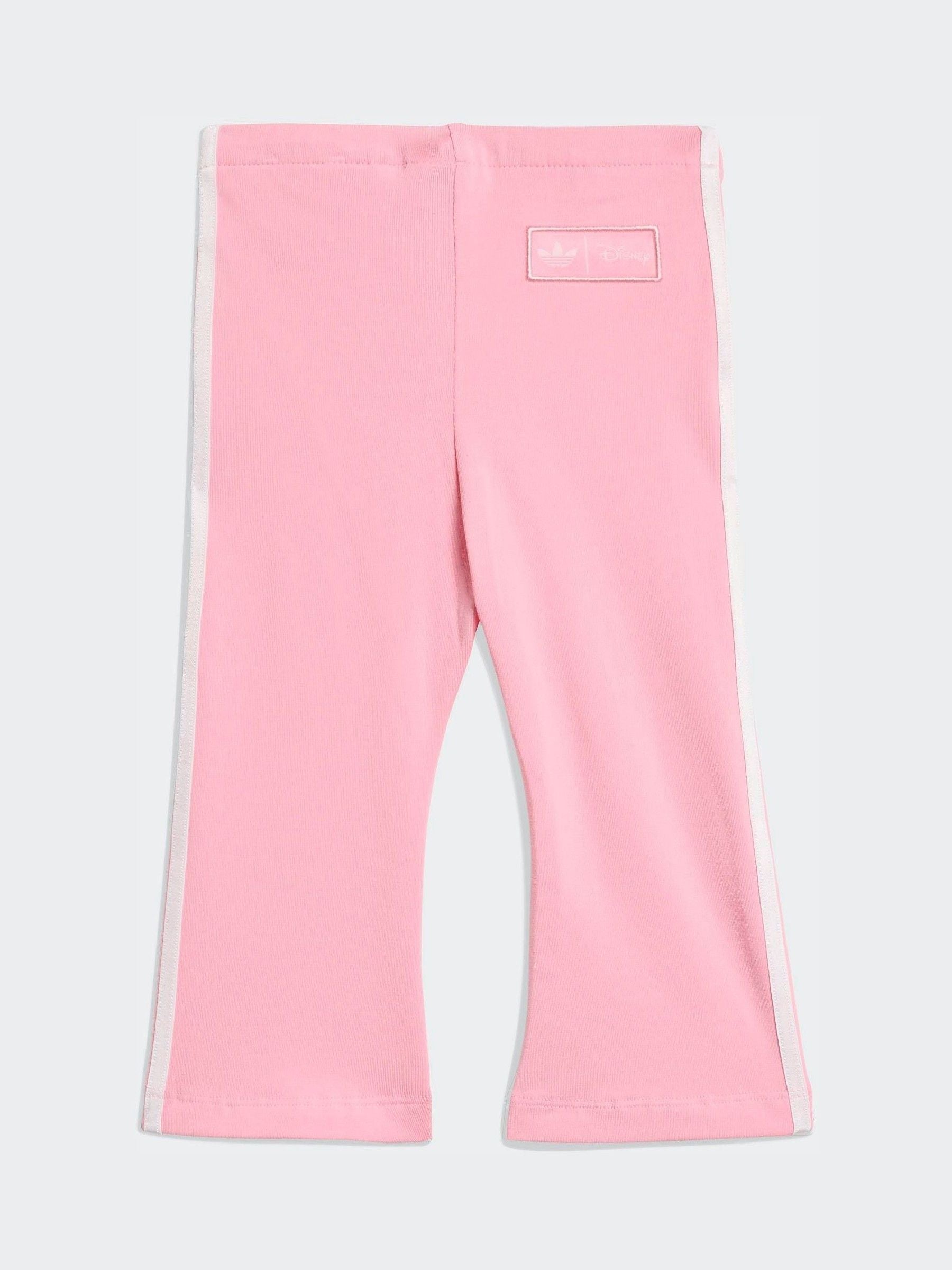 adidas Originals Pink Disney Alice in Wonderland Sweatshirt and Flare Leggings Infant Set image 4