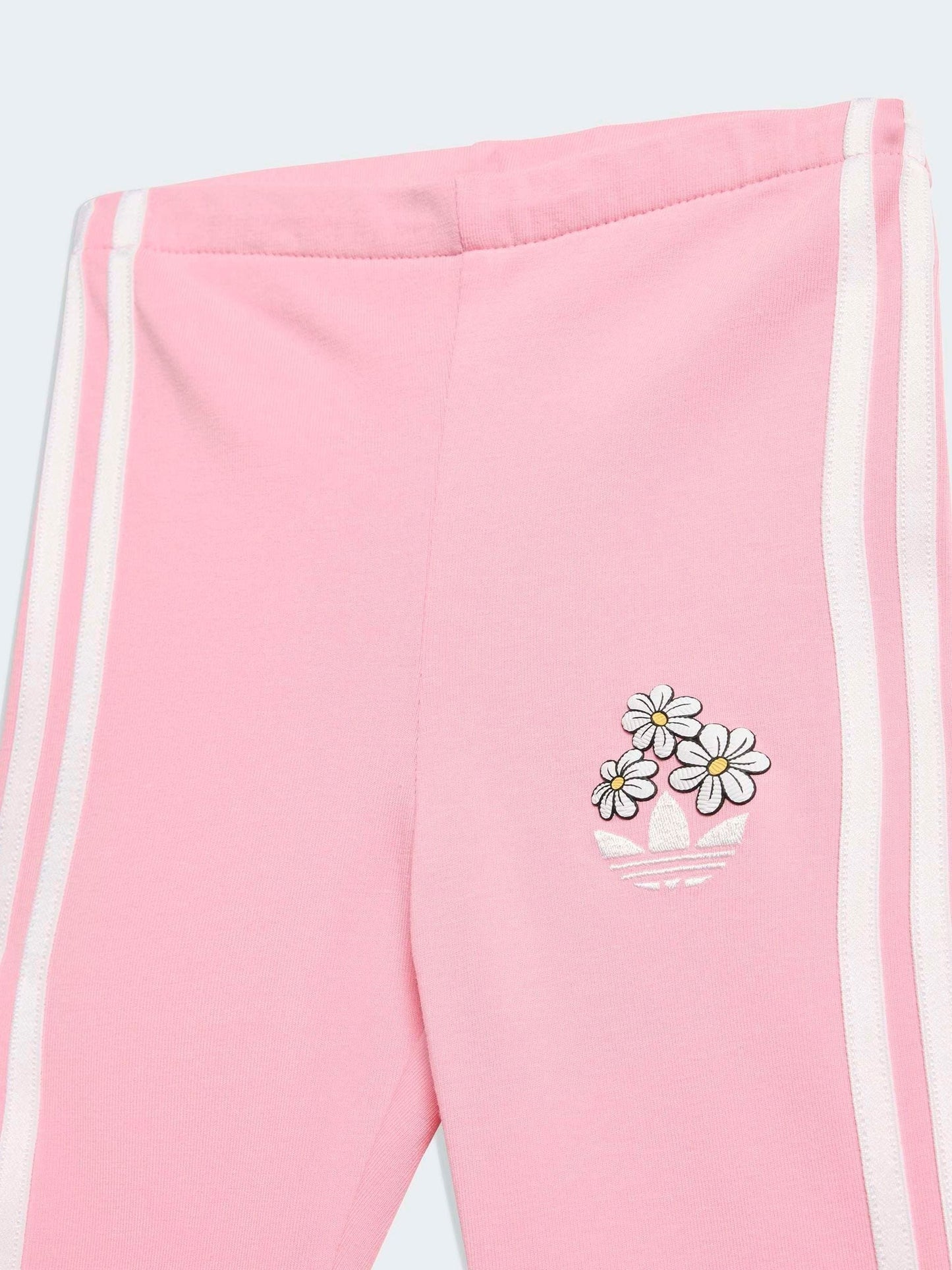 adidas Originals Pink Disney Alice in Wonderland Sweatshirt and Flare Leggings Infant Set image 5