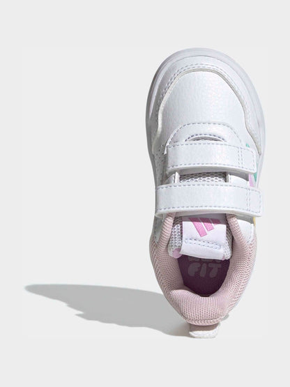 adidas White/Multi Hook and Loop Tensaur Sport 3.0 Infant Trainers image 6