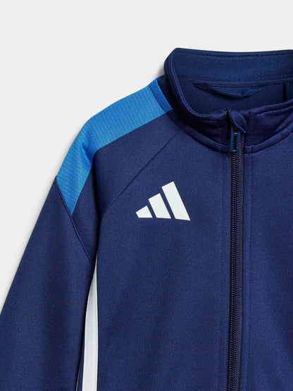 adidas Blue Tiro Essentials Infant Tracksuit Set image 5