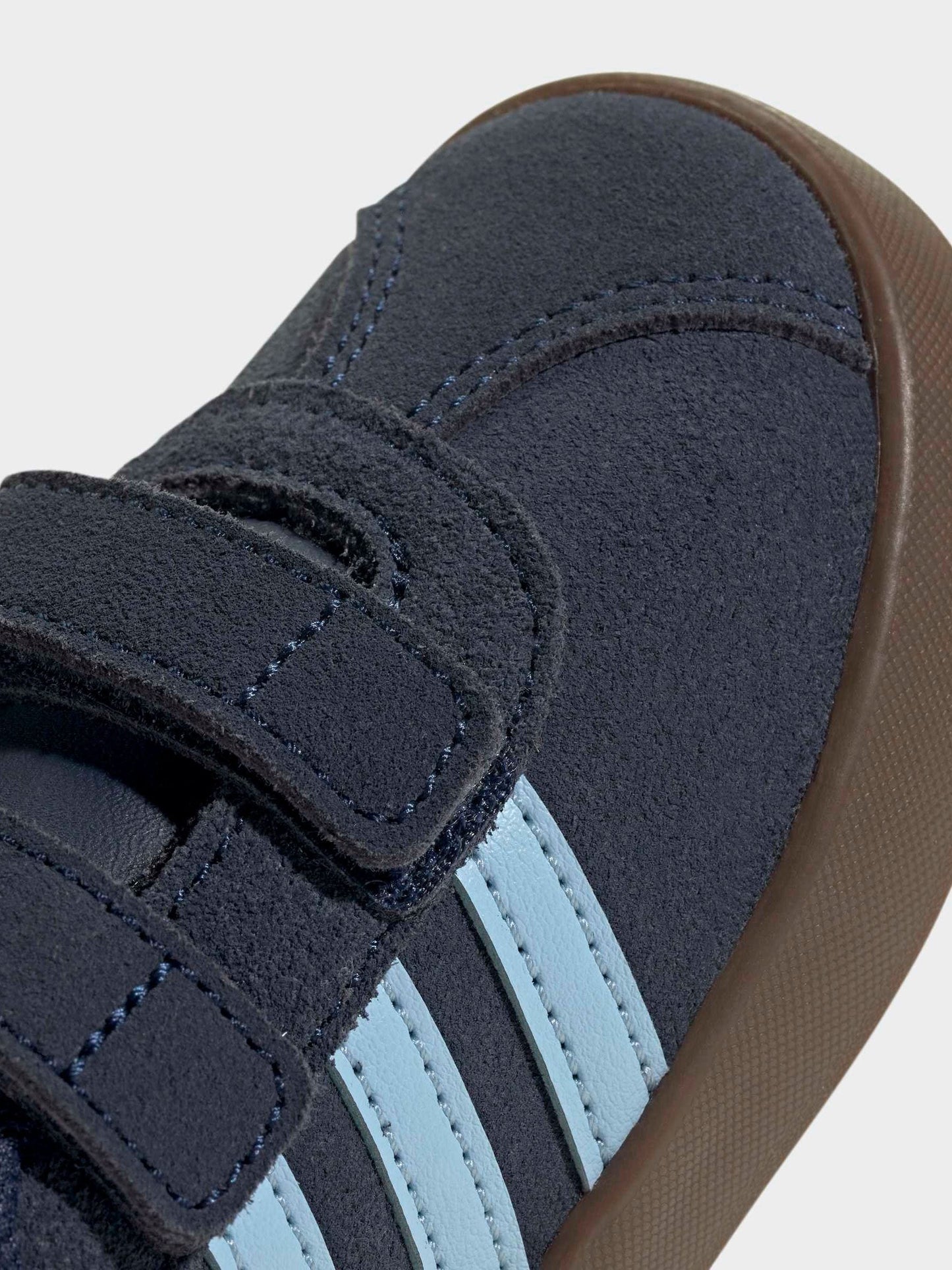 adidas Navy Blue VL Court 3.0 Hook and Loop Infant Trainers image 8