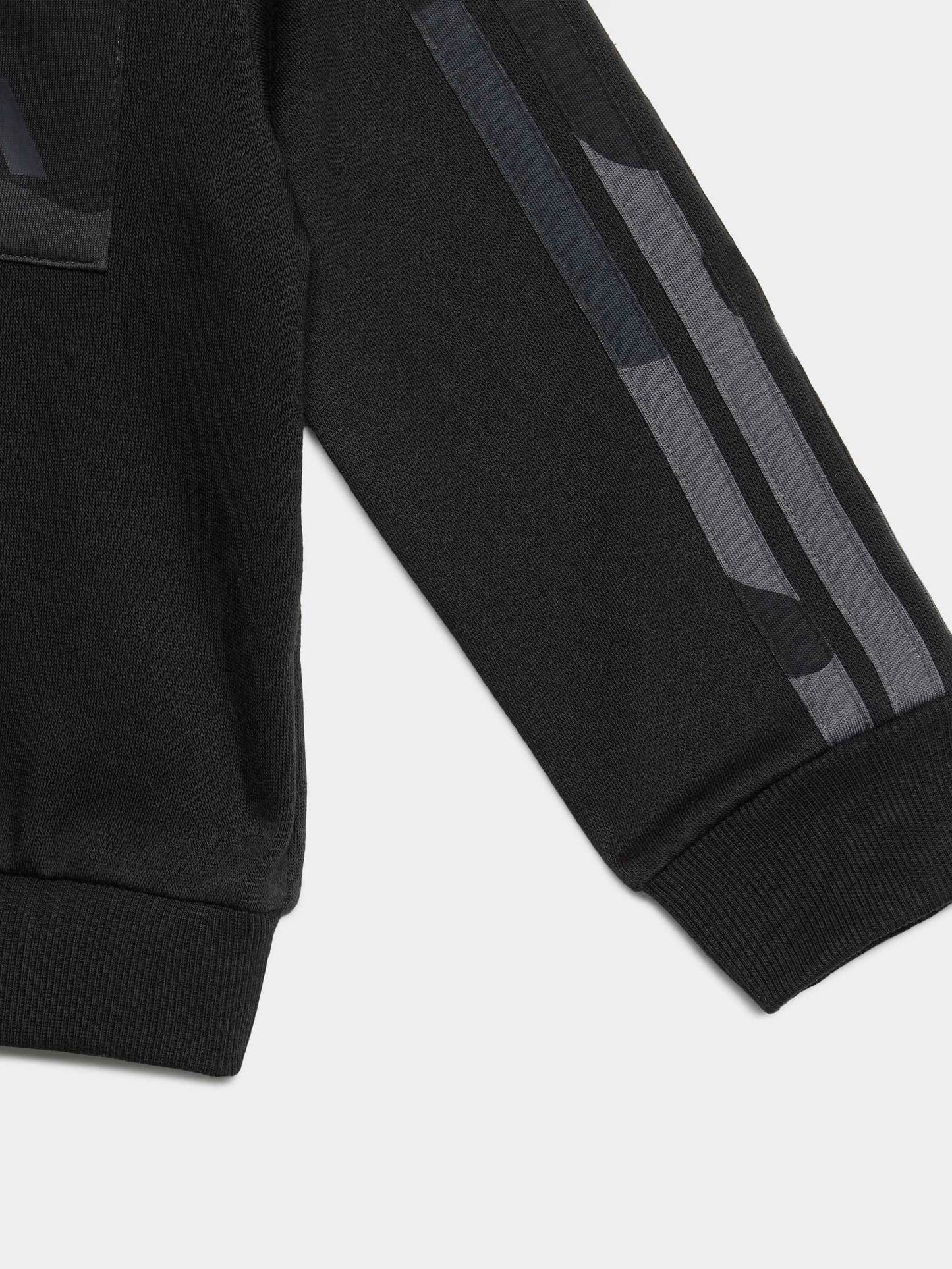 adidas Black Ground Essentials Camo Fleece Infant Kids Sweatshirt & Joggers Set image 6