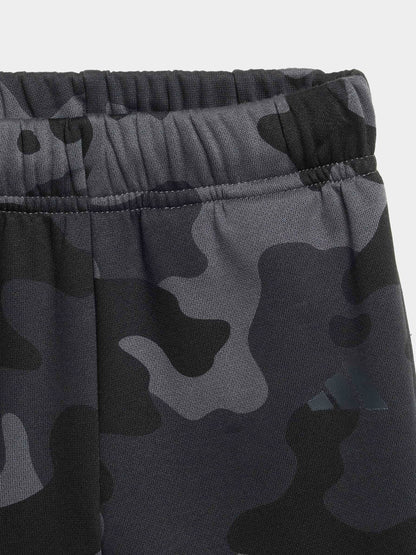 adidas Black Ground Essentials Camo Fleece Infant Kids Sweatshirt & Joggers Set image 7