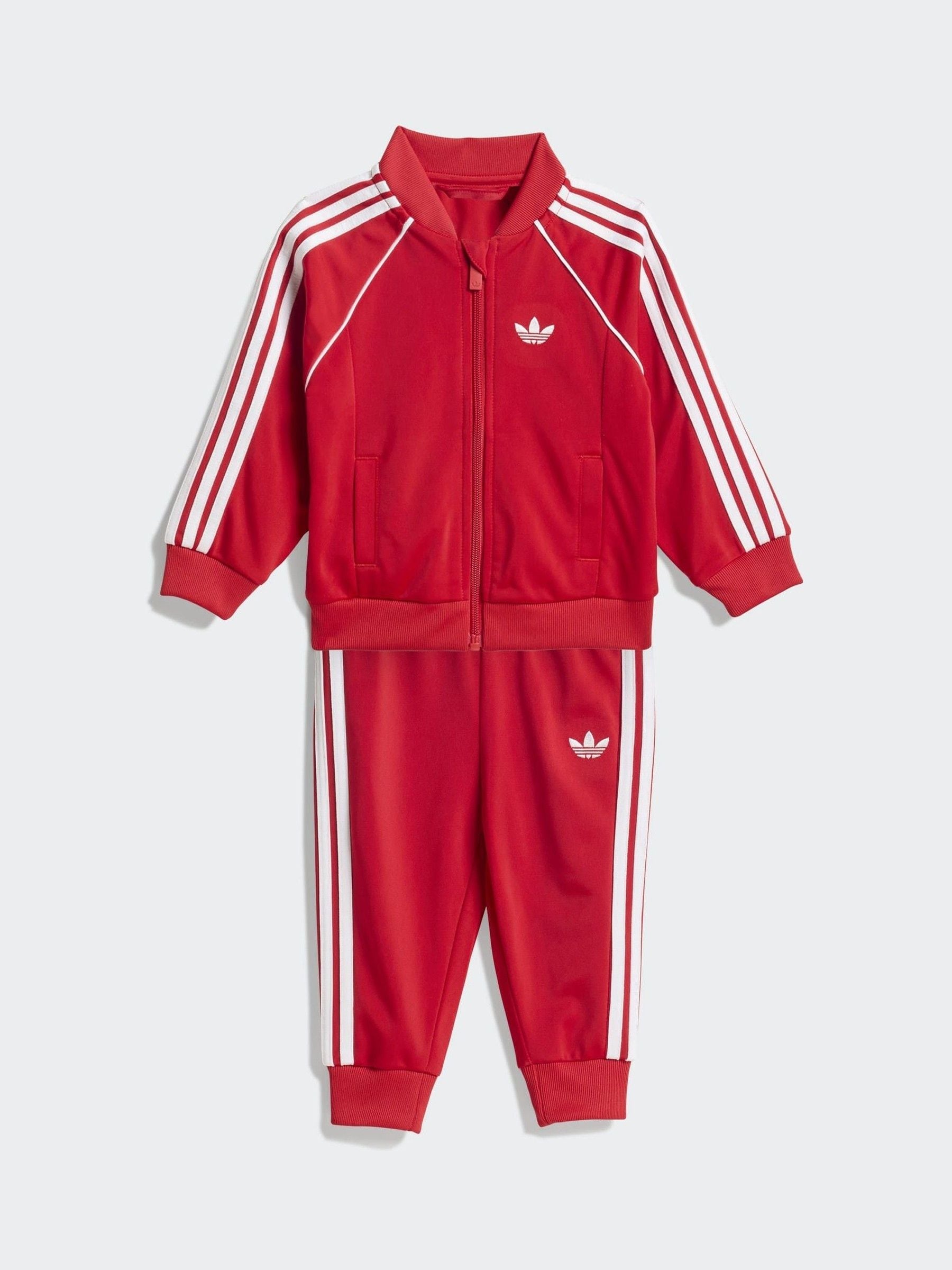 adidas Originals Red SST Infant Tracksuit image 1