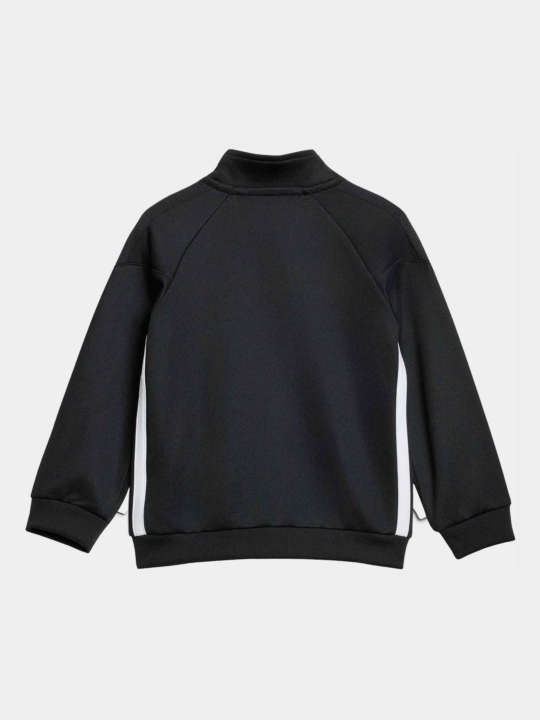 adidas Black Tiro Essentials Infant Tracksuit Set image 3
