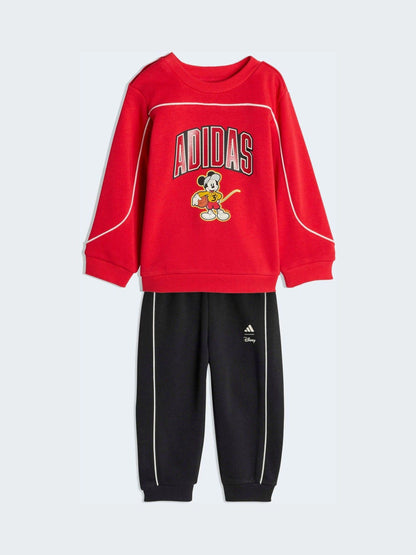 adidas Red Disney Mickey Mouse Sweatshirt  and Jogger Infant Set image 1