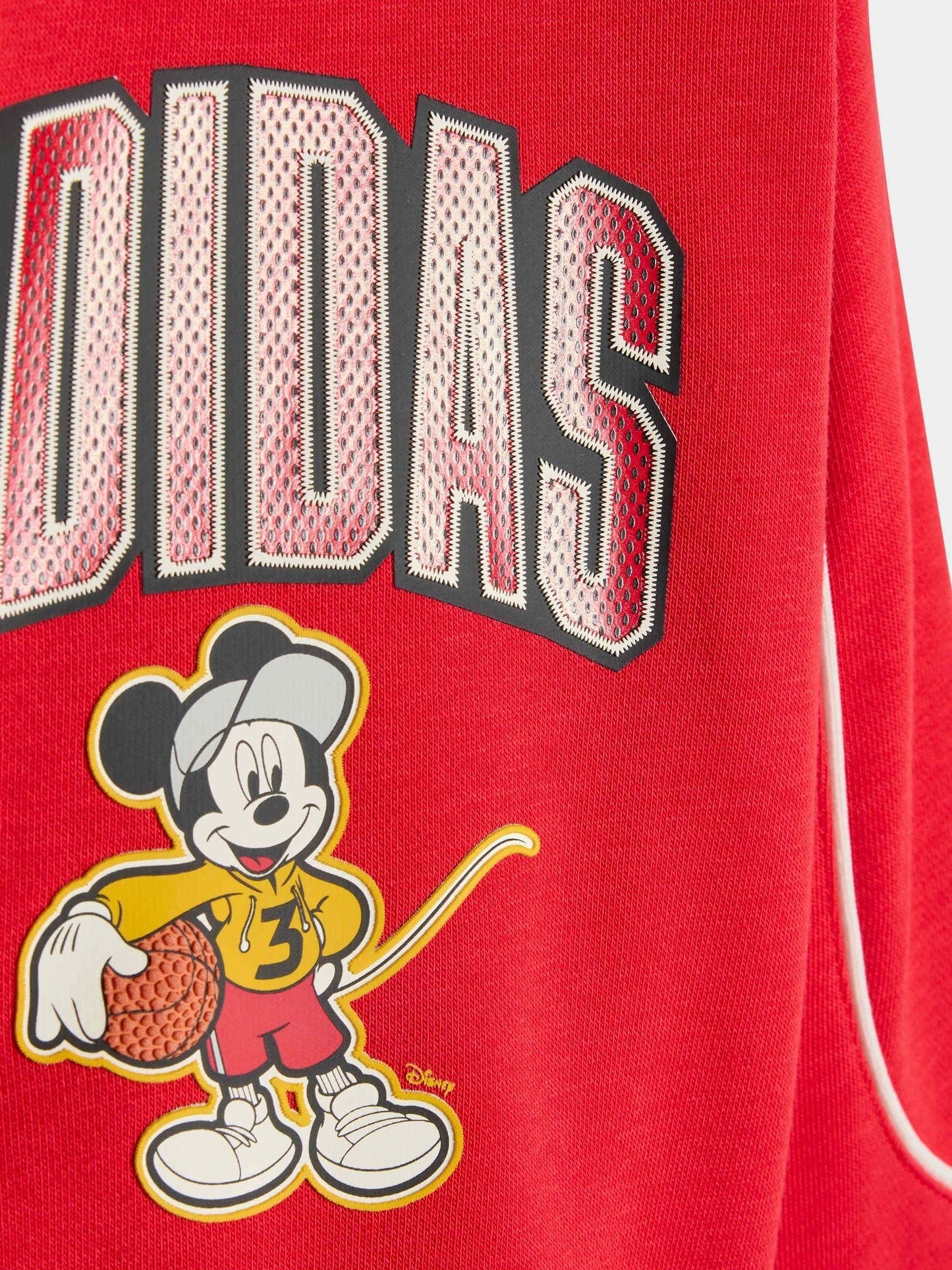 adidas Red Disney Mickey Mouse Sweatshirt  and Jogger Infant Set image 5