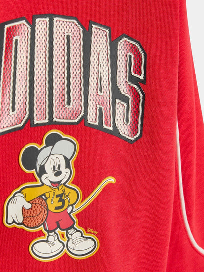 adidas Red Disney Mickey Mouse Sweatshirt  and Jogger Infant Set image 5