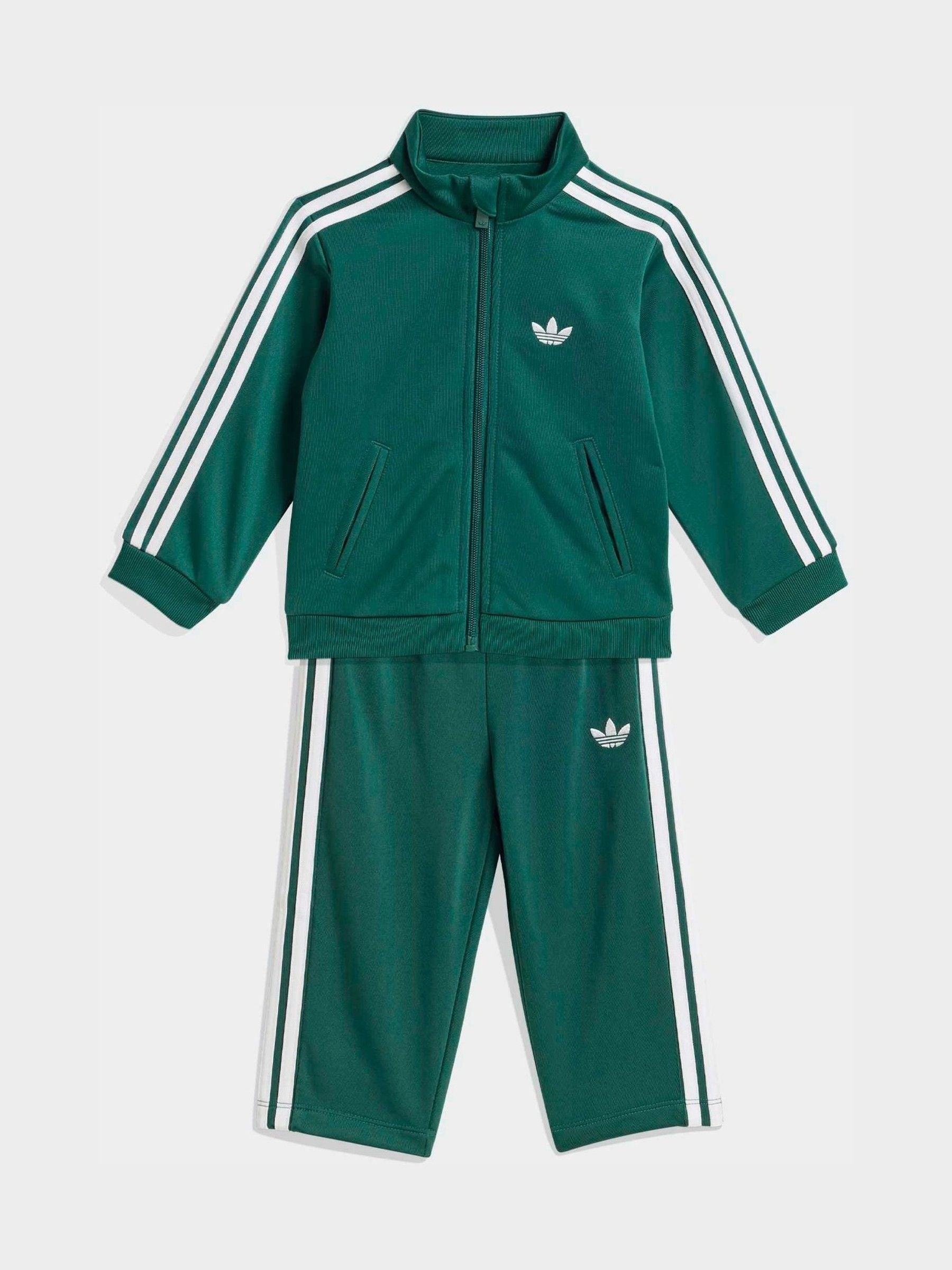 adidas Originals Green Firebird Infant Tracksuit image 1