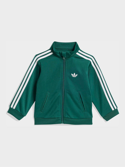 adidas Originals Green Firebird Infant Tracksuit image 2