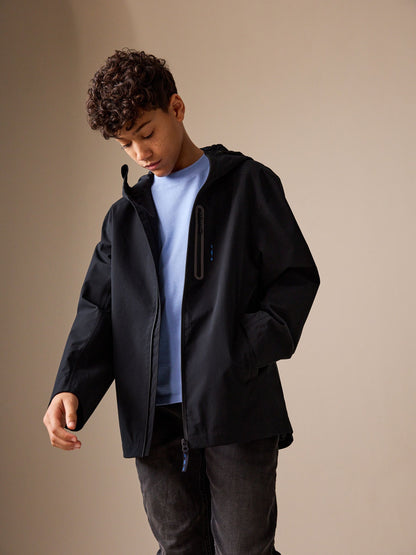 Dsiney Kidz - Black Waterproof Anorak Jacket (3-16yrs) image 2