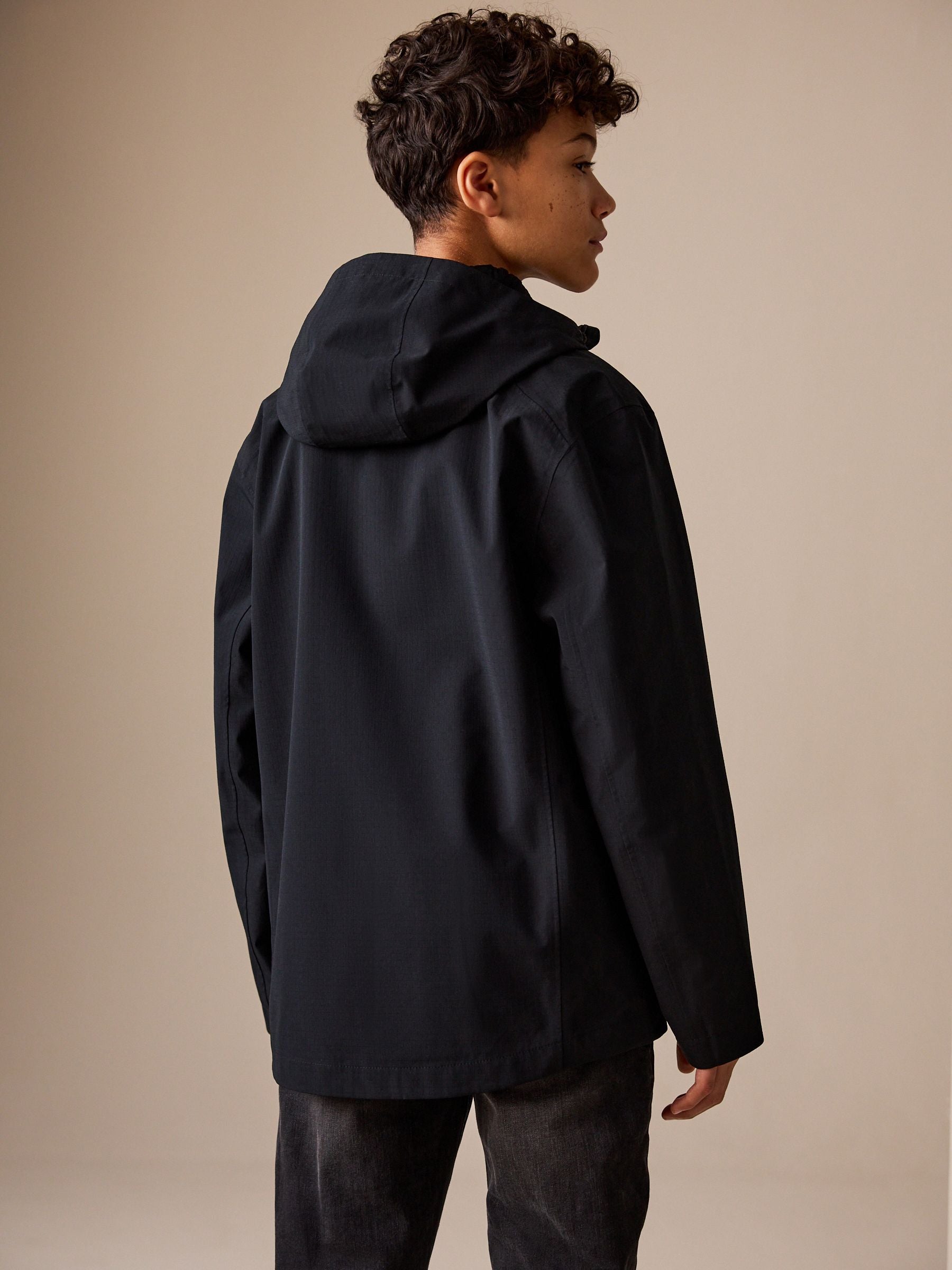 Dsiney Kidz - Black Waterproof Anorak Jacket (3-16yrs) image 4