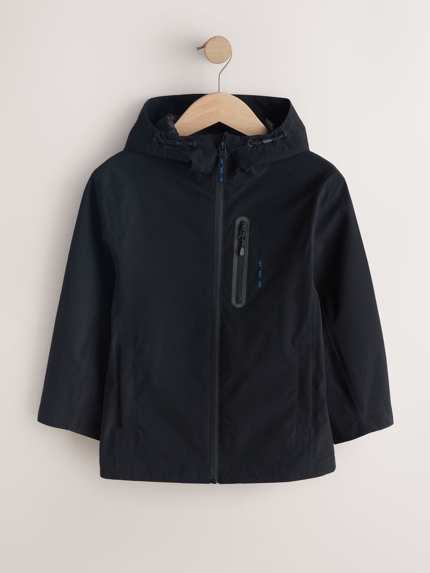 Dsiney Kidz - Black Waterproof Anorak Jacket (3-16yrs) image 6