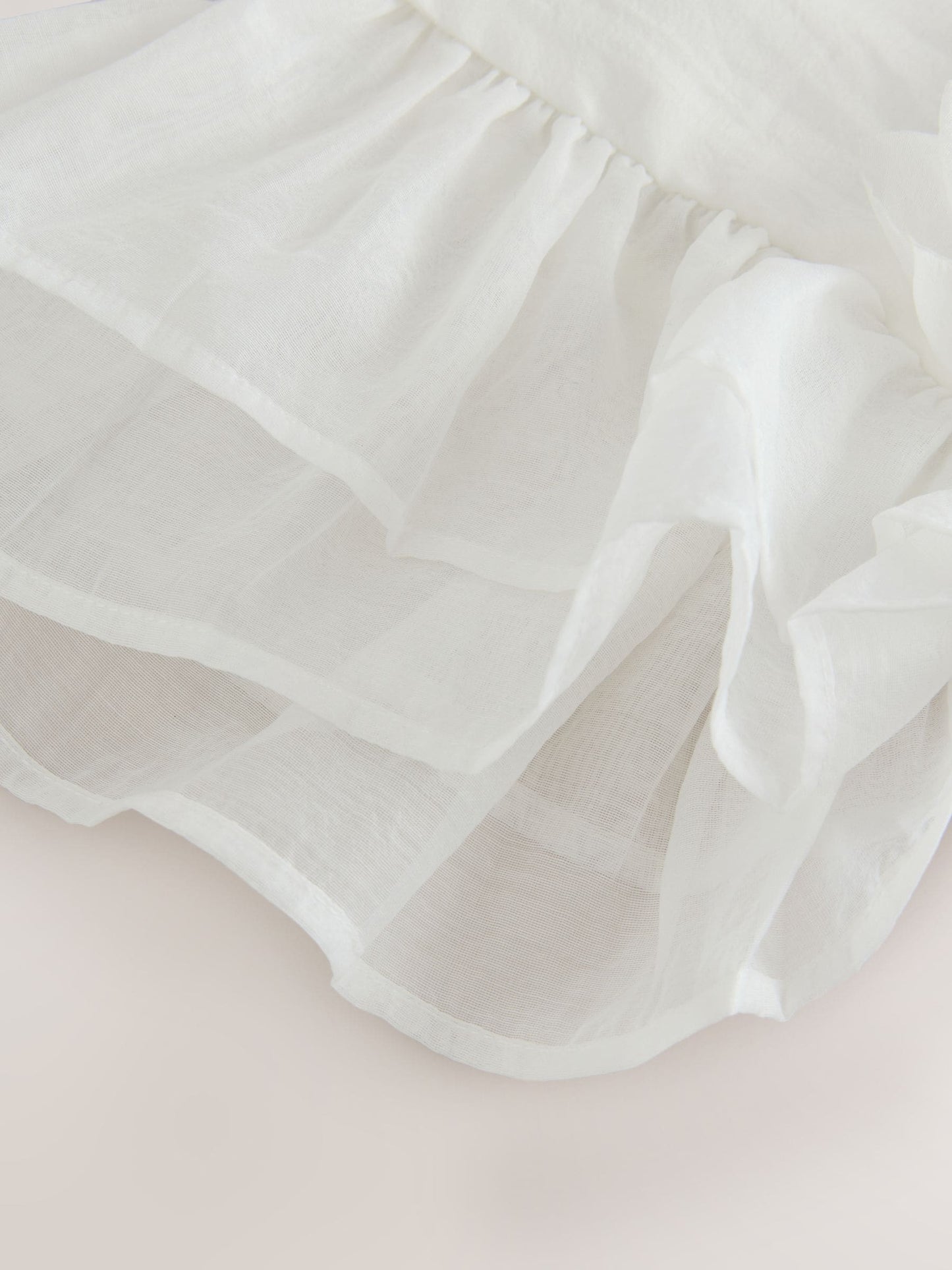 Laura Ashley Ivory Petal Flower Bridemaid Dress image 10