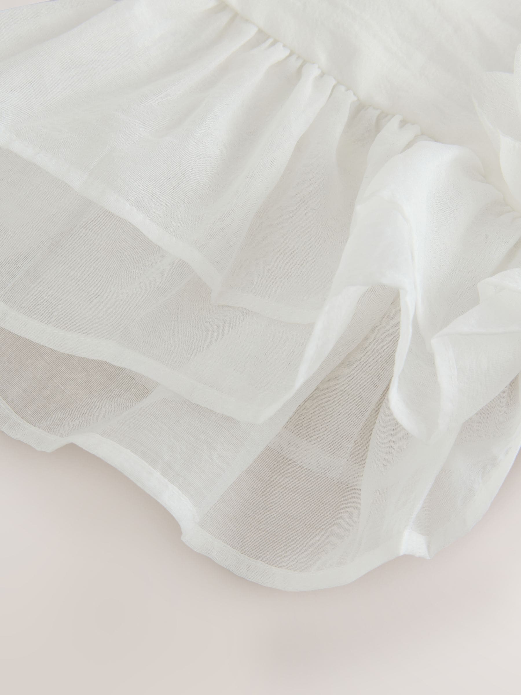 Laura Ashley Ivory Petal Flower Bridemaid Dress image 10