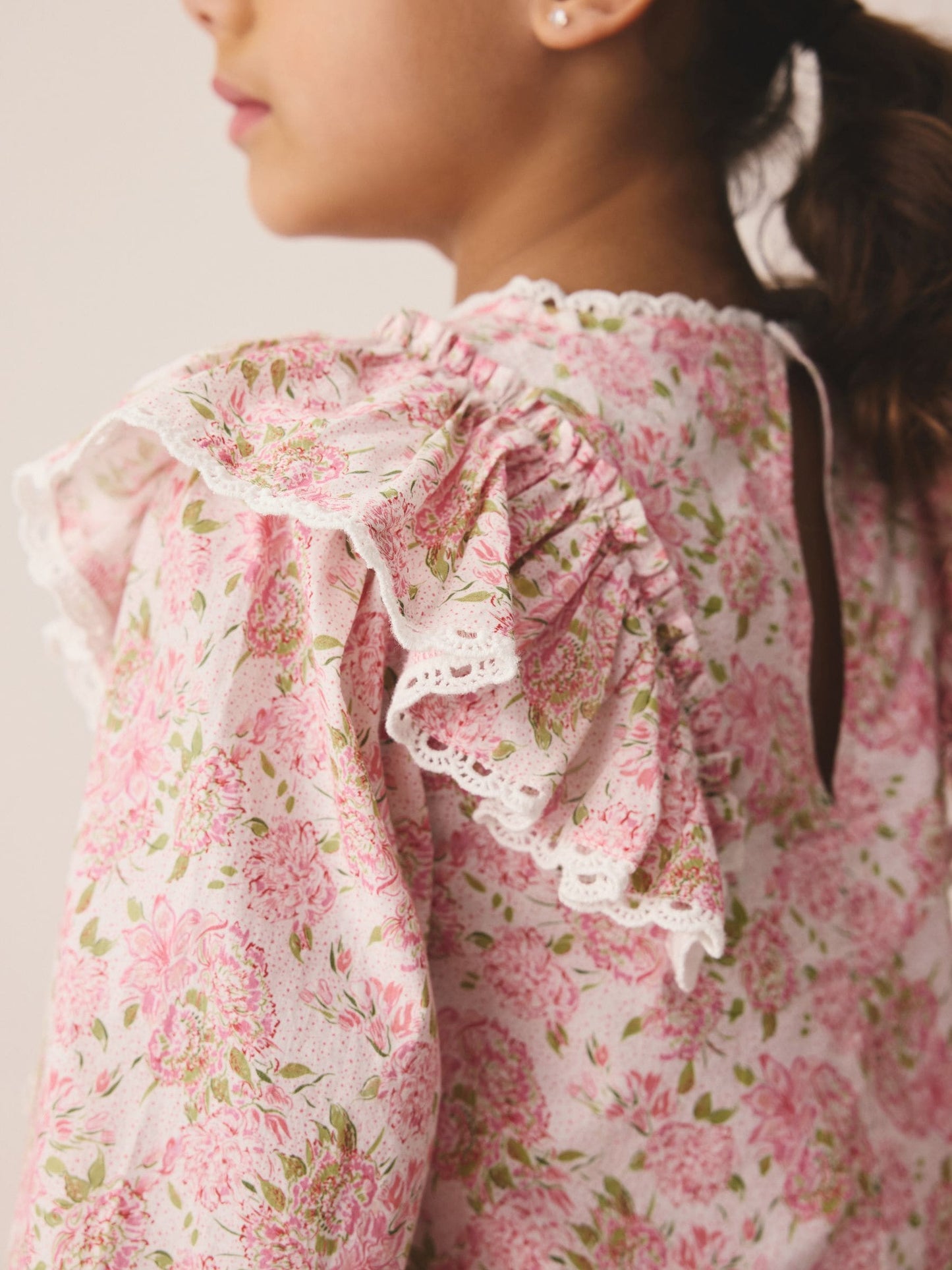 Laura Ashley Pink Lillith Blouson Top and Skirt Set image 5