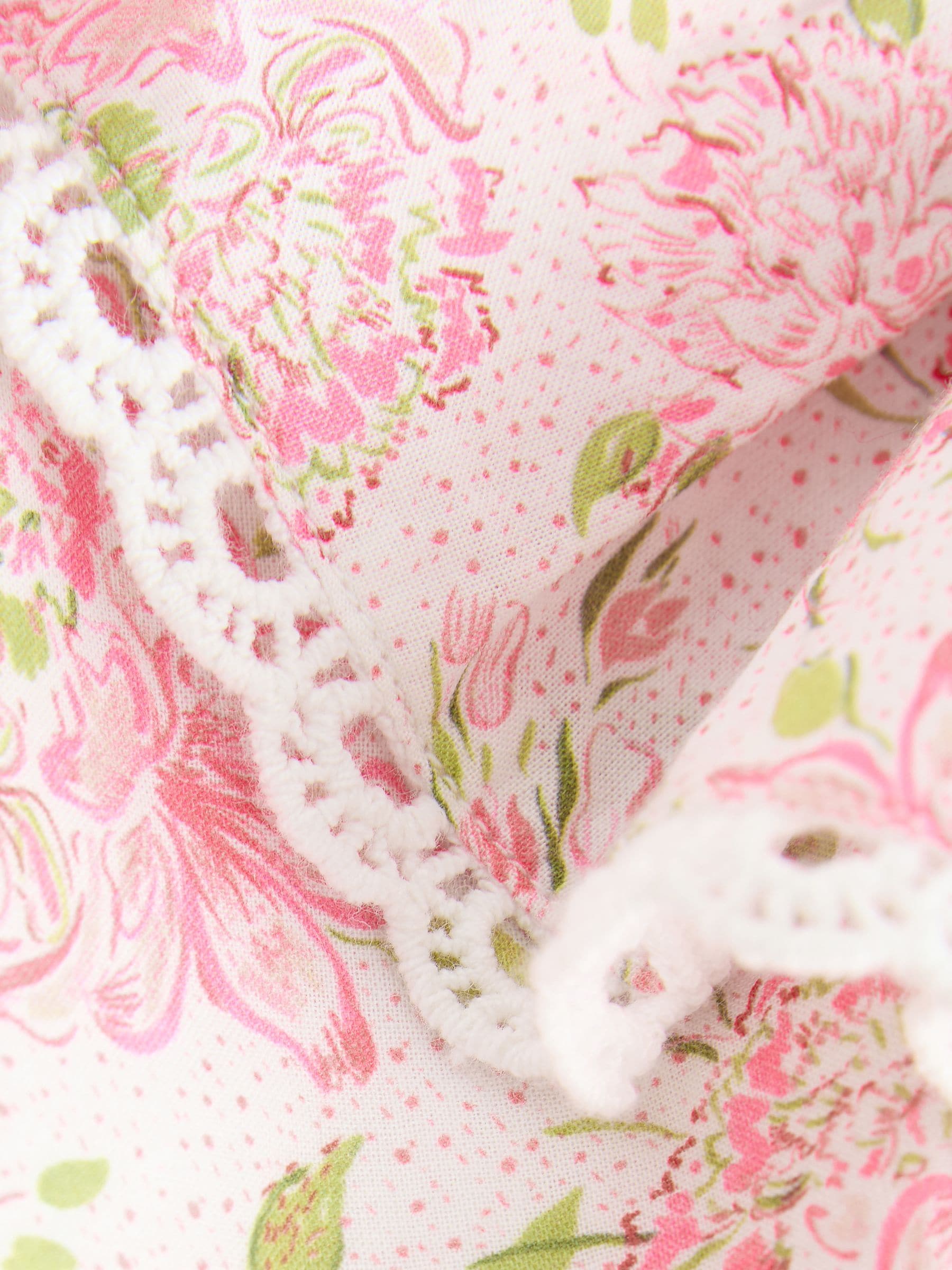 Laura Ashley Pink Lillith Blouson Top and Skirt Set image 8