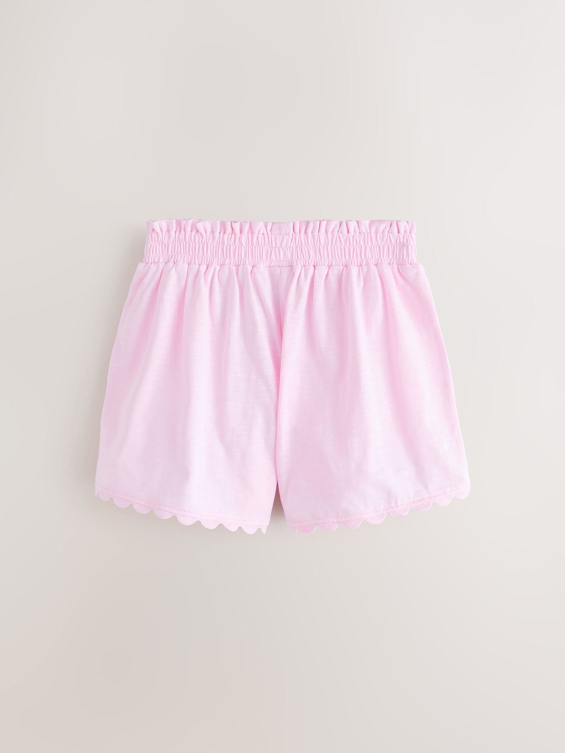 Laura Ashley Pink/Blue Jersey Shorts 3 Pack image 8
