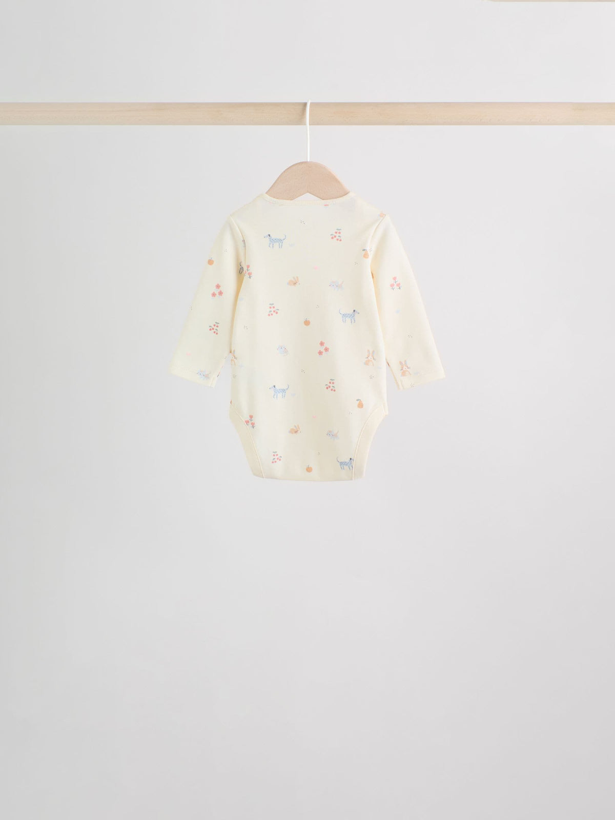 Dsiney Kidz - Multi Pastel Character 5 Pack Long Sleeve Baby Bodysuits image 4