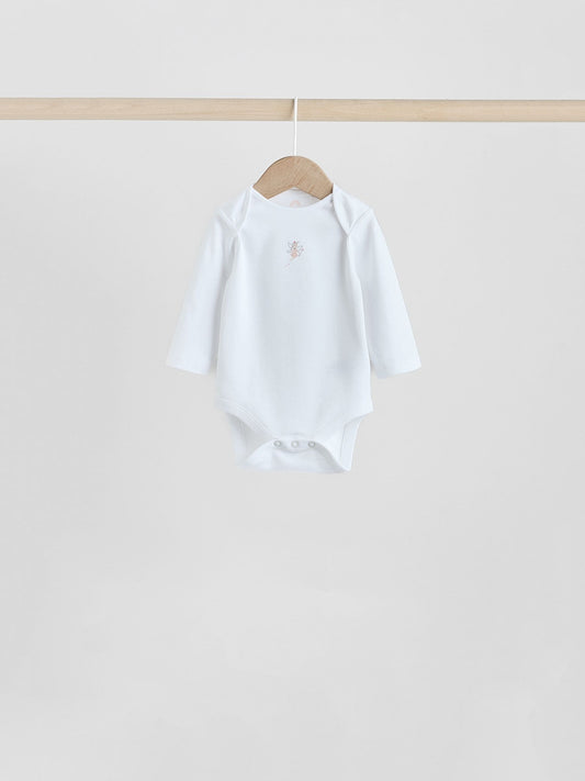 Dsiney Kidz - Pink 7 Pack Long Sleeve Baby Bodysuit image 2