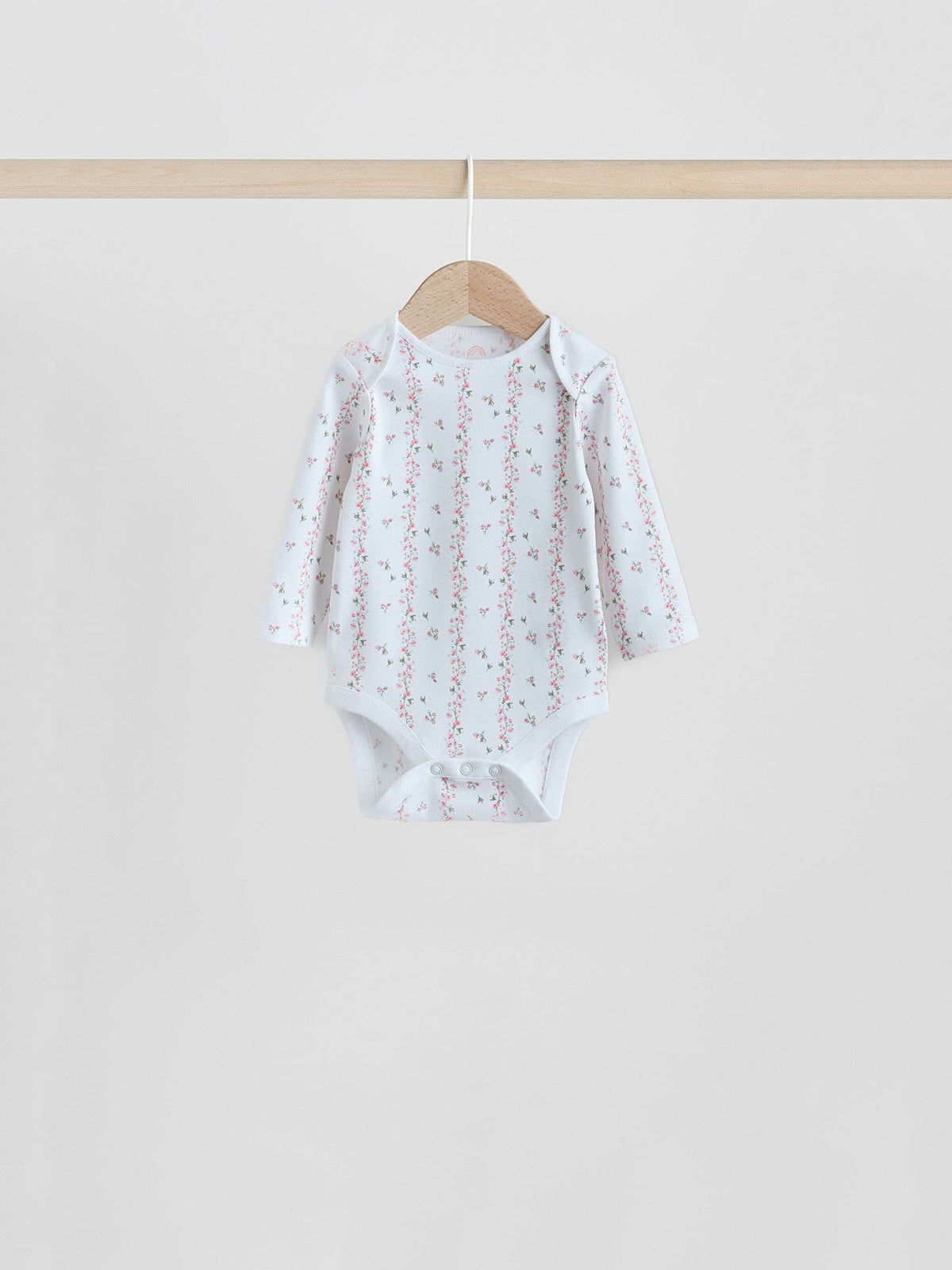 Dsiney Kidz - Pink 7 Pack Long Sleeve Baby Bodysuit image 4