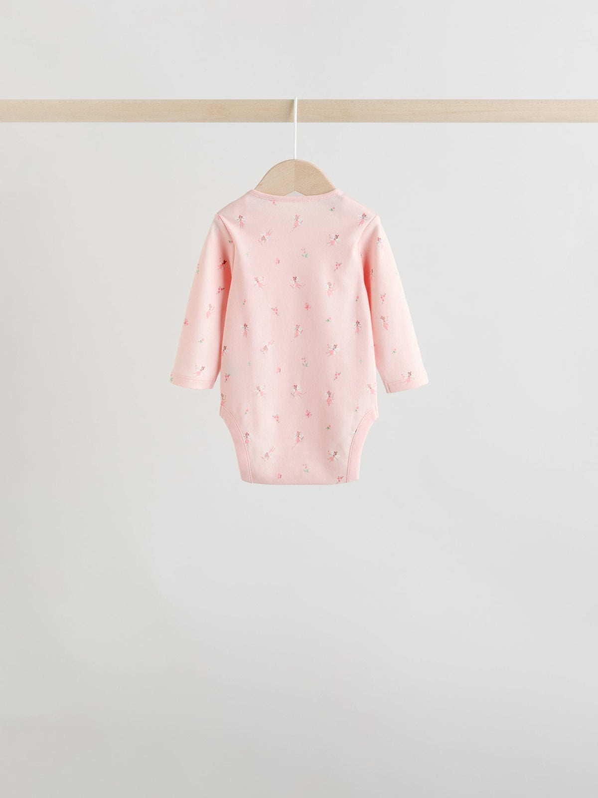 Dsiney Kidz - Pink 5 Pack Long Sleeve Baby Bodysuit image 3