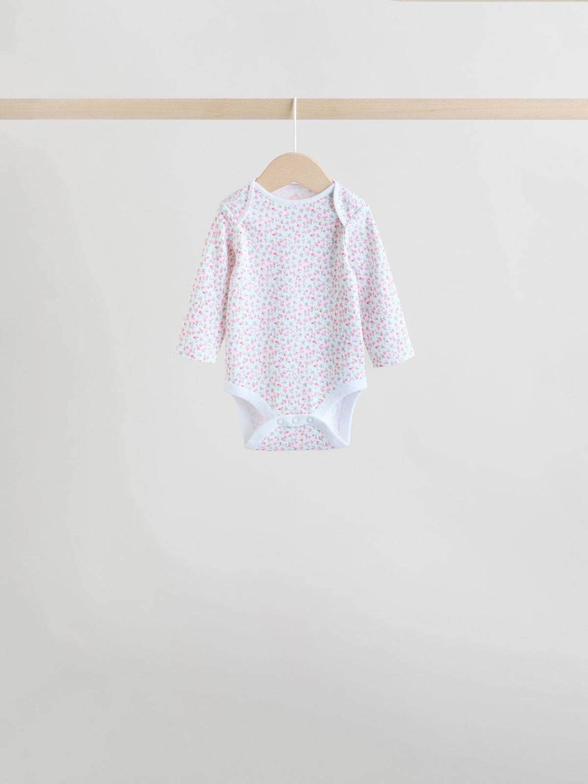 Dsiney Kidz - Pink 5 Pack Long Sleeve Baby Bodysuit image 4