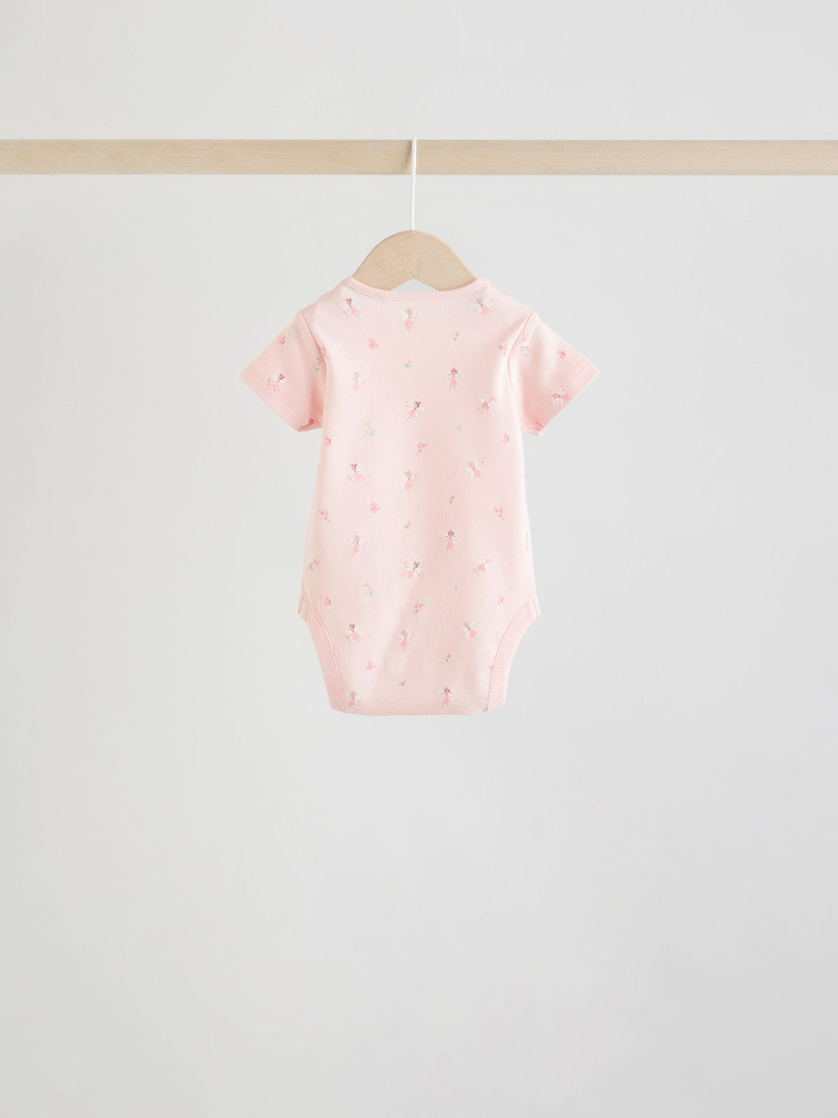 Dsiney Kidz - Pink 5 Pack Short Sleeve Baby Bodysuit image 8