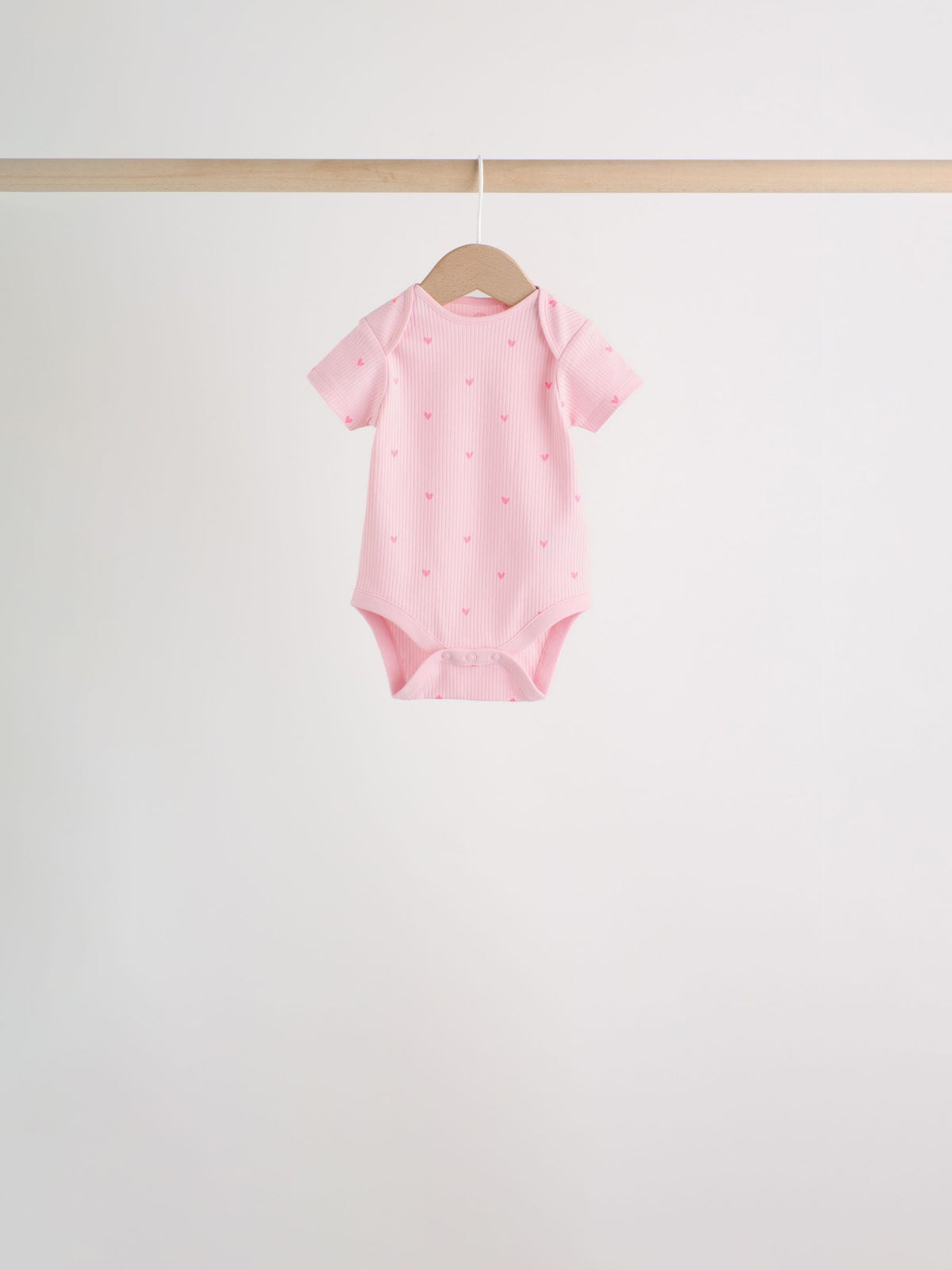 Dsiney Kidz - Pink Short Sleeve Baby Bodysuits 5 Pack image 4