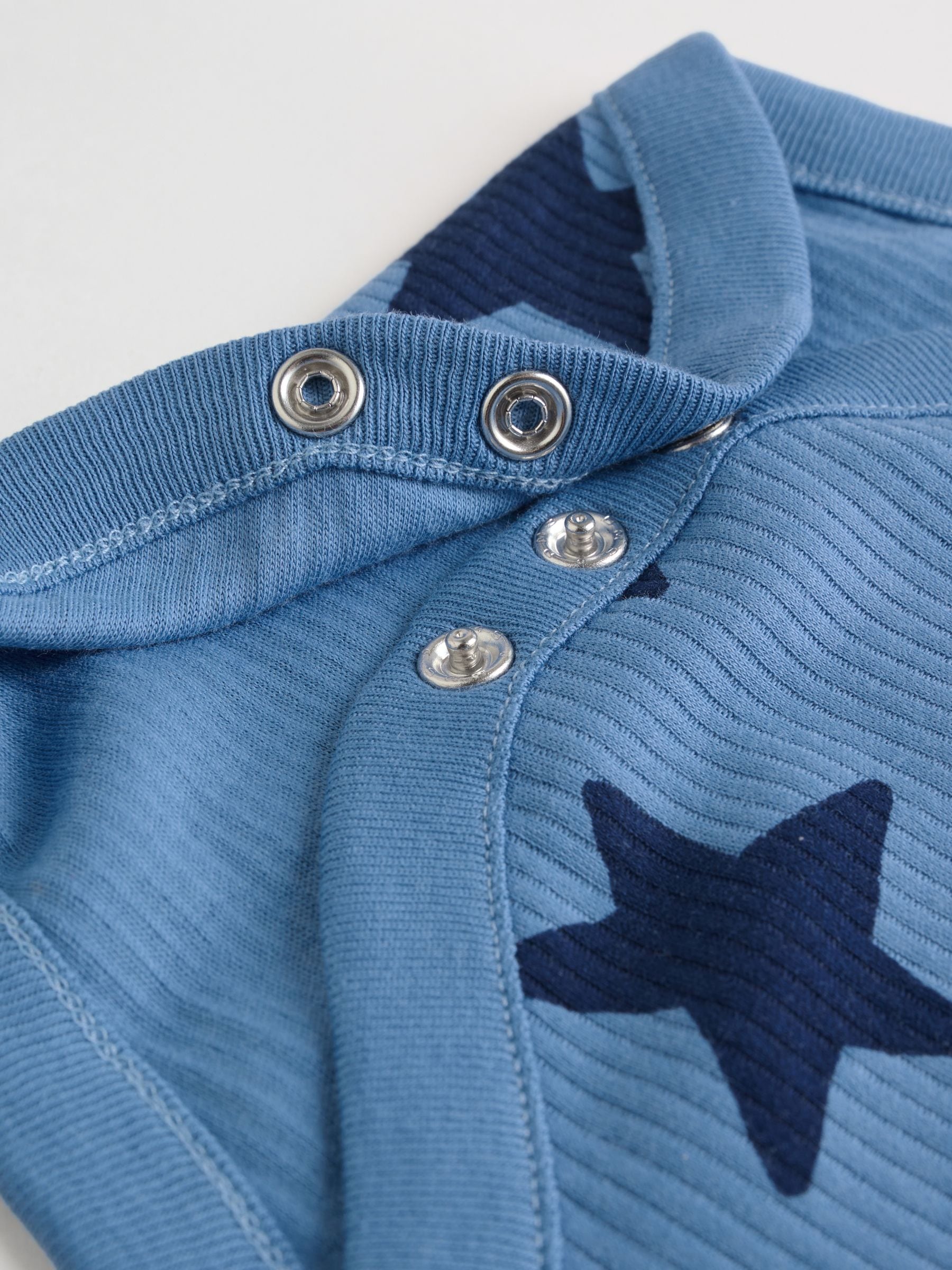 Navy Star Long Sleeve Bodysuits 5 Pack image 5