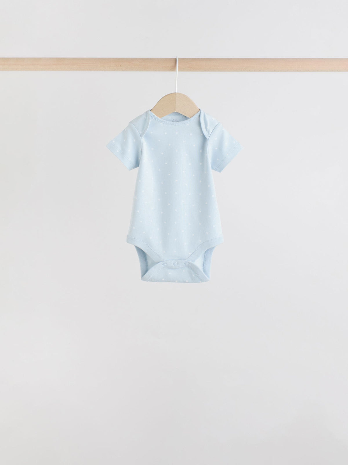 Dsiney Kidz - Blue 7 Pack Short Sleeve Baby Bear Bodysuit image 8