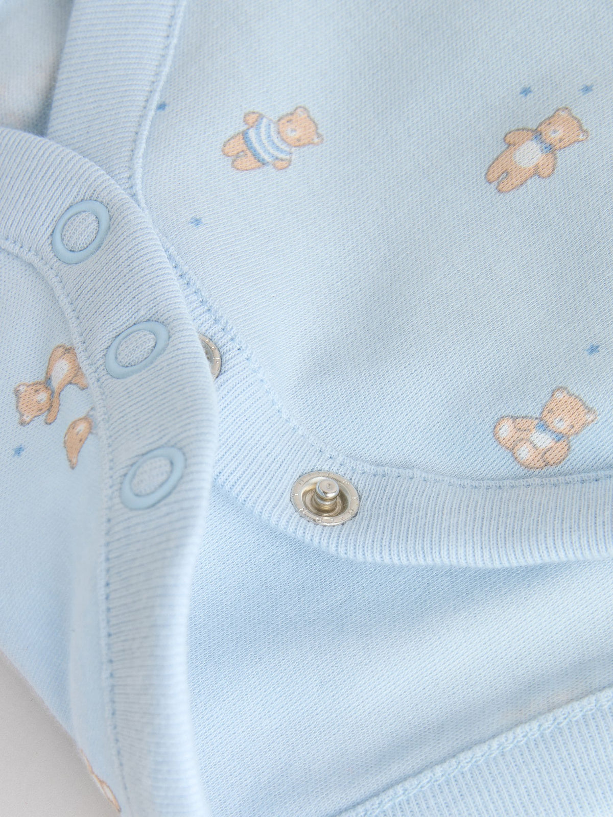 Dsiney Kidz - Blue 5 Pack Long Sleeved Baby Bear Bodysuit image 10