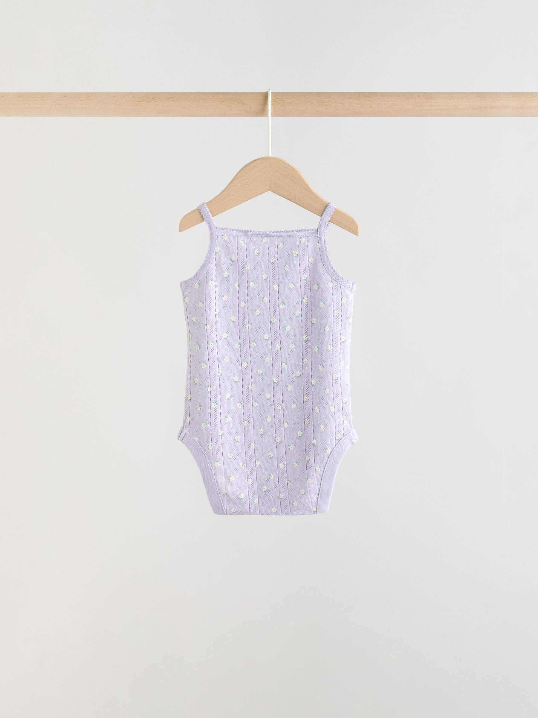 Purple Vest Baby Bodysuits 5 Pack image 4