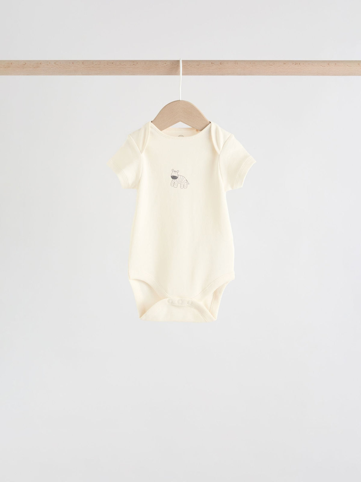 Bright Short Sleeve Baby Bodysuits 5 Pack image 3