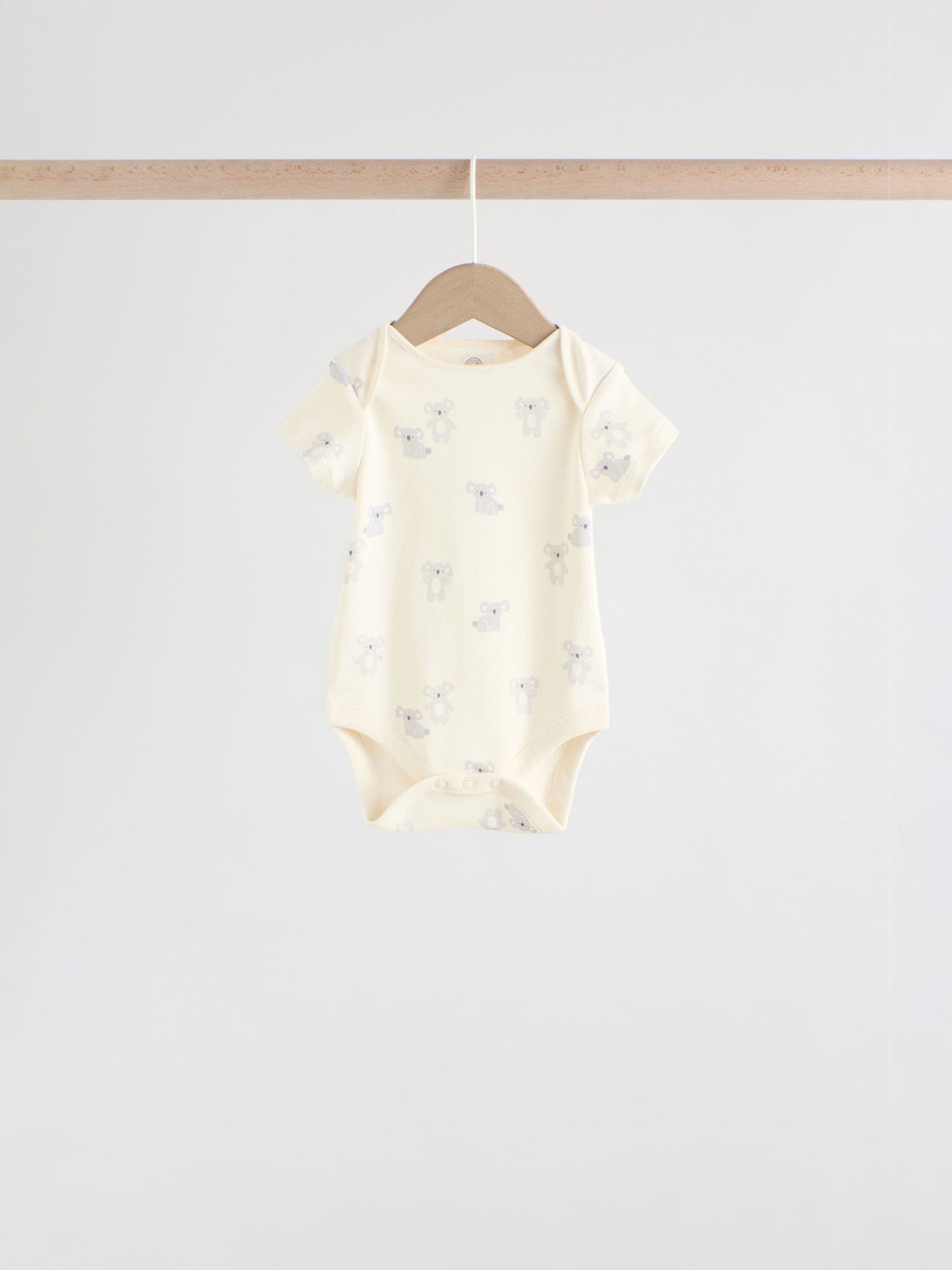 Bright Short Sleeve Baby Bodysuits 5 Pack image 9