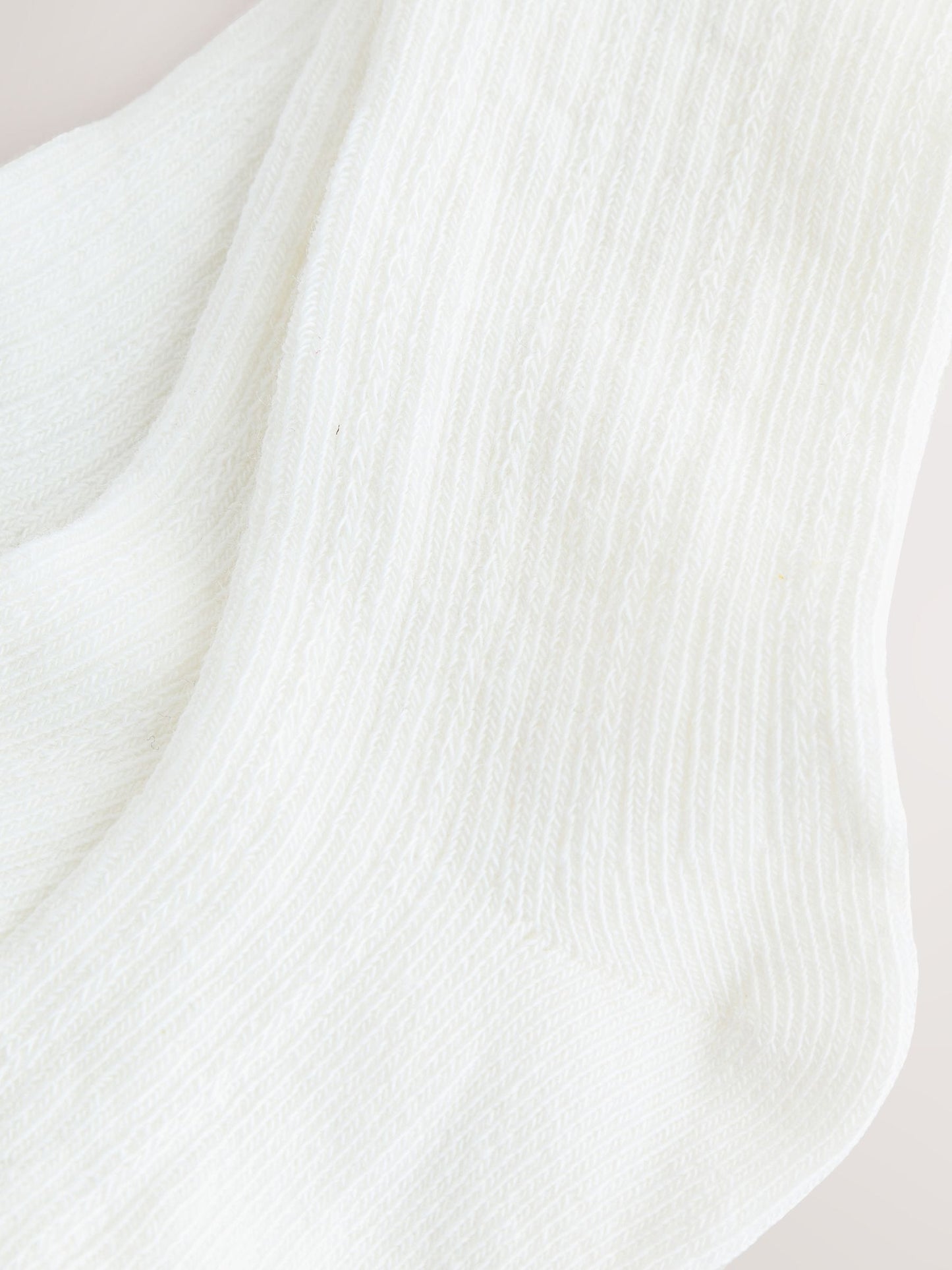 White Baby Socks 3 Pack image 3