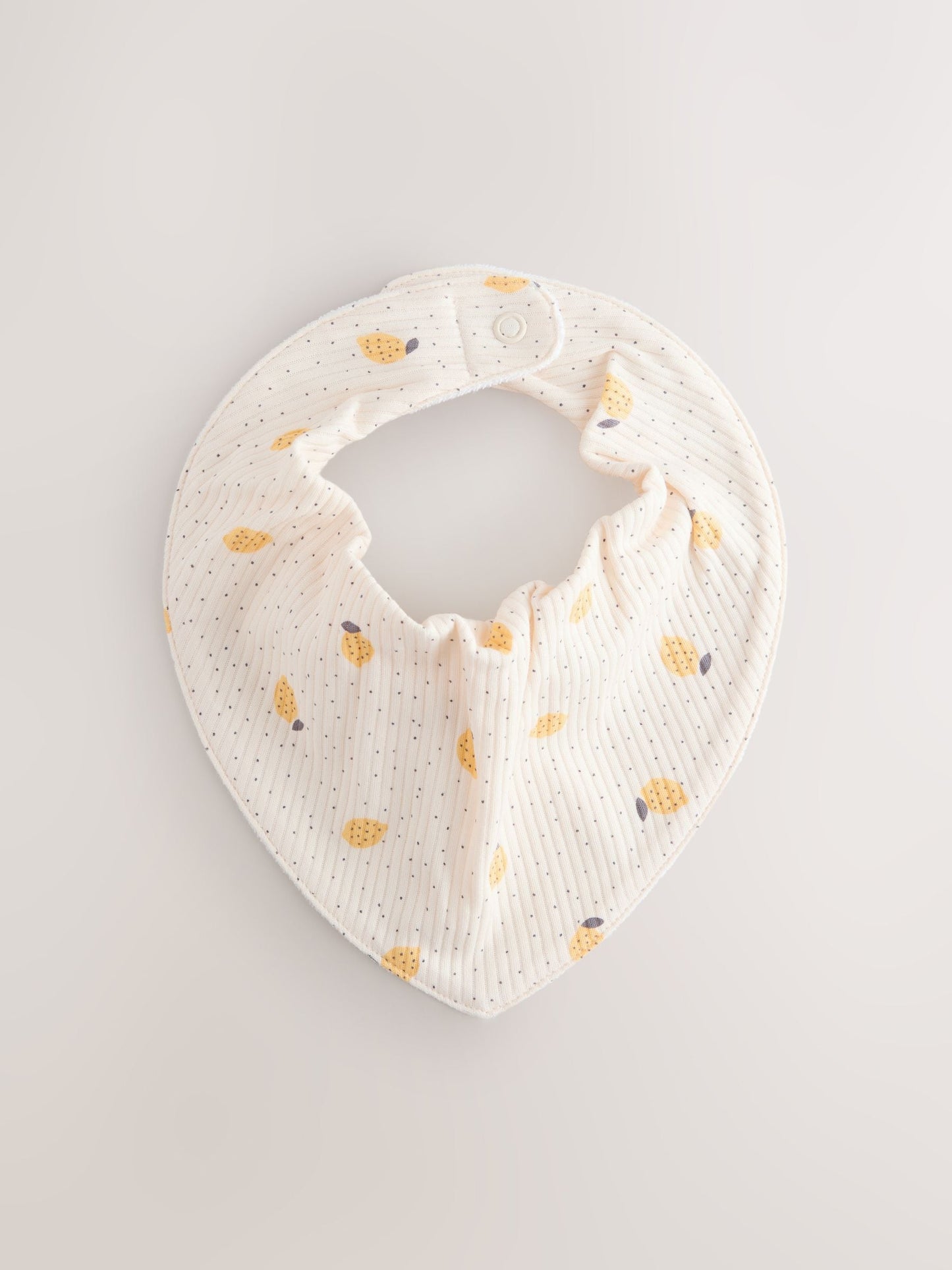 Yellow Baby Turban And Dribble Bib Set 4 Piece (0-18mths) image 4