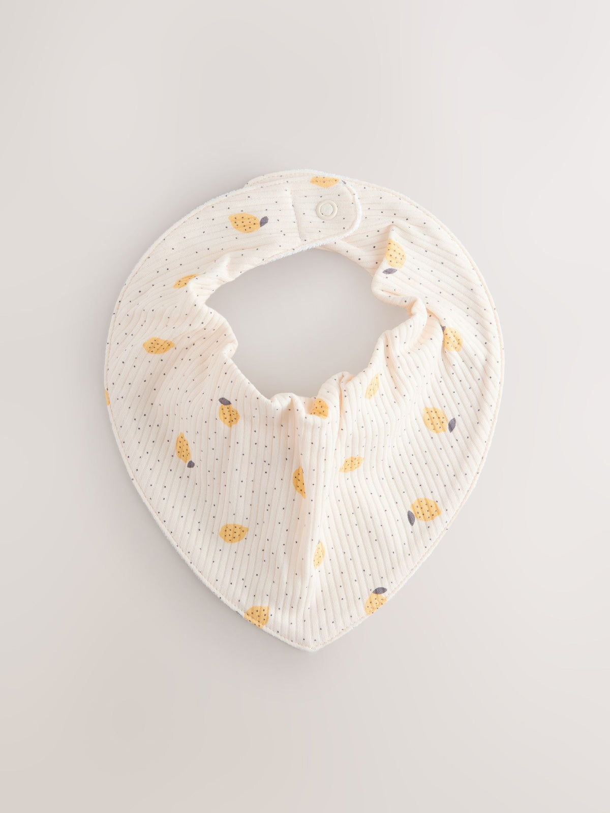 Yellow Baby Turban And Dribble Bib Set 4 Piece (0-18mths) image 4