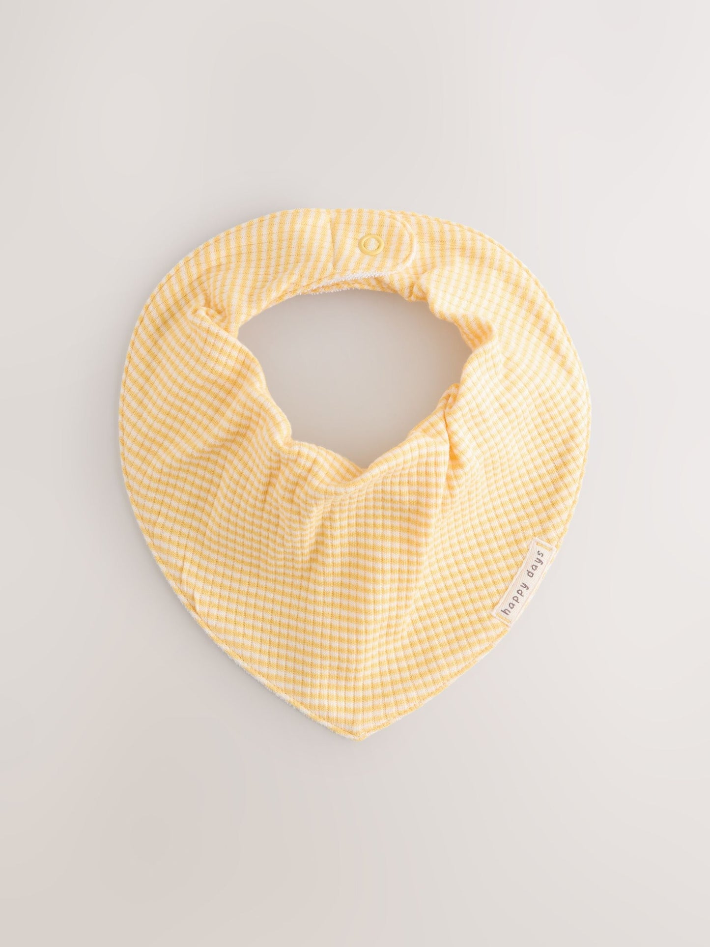 Yellow Baby Turban And Dribble Bib Set 4 Piece (0-18mths) image 5