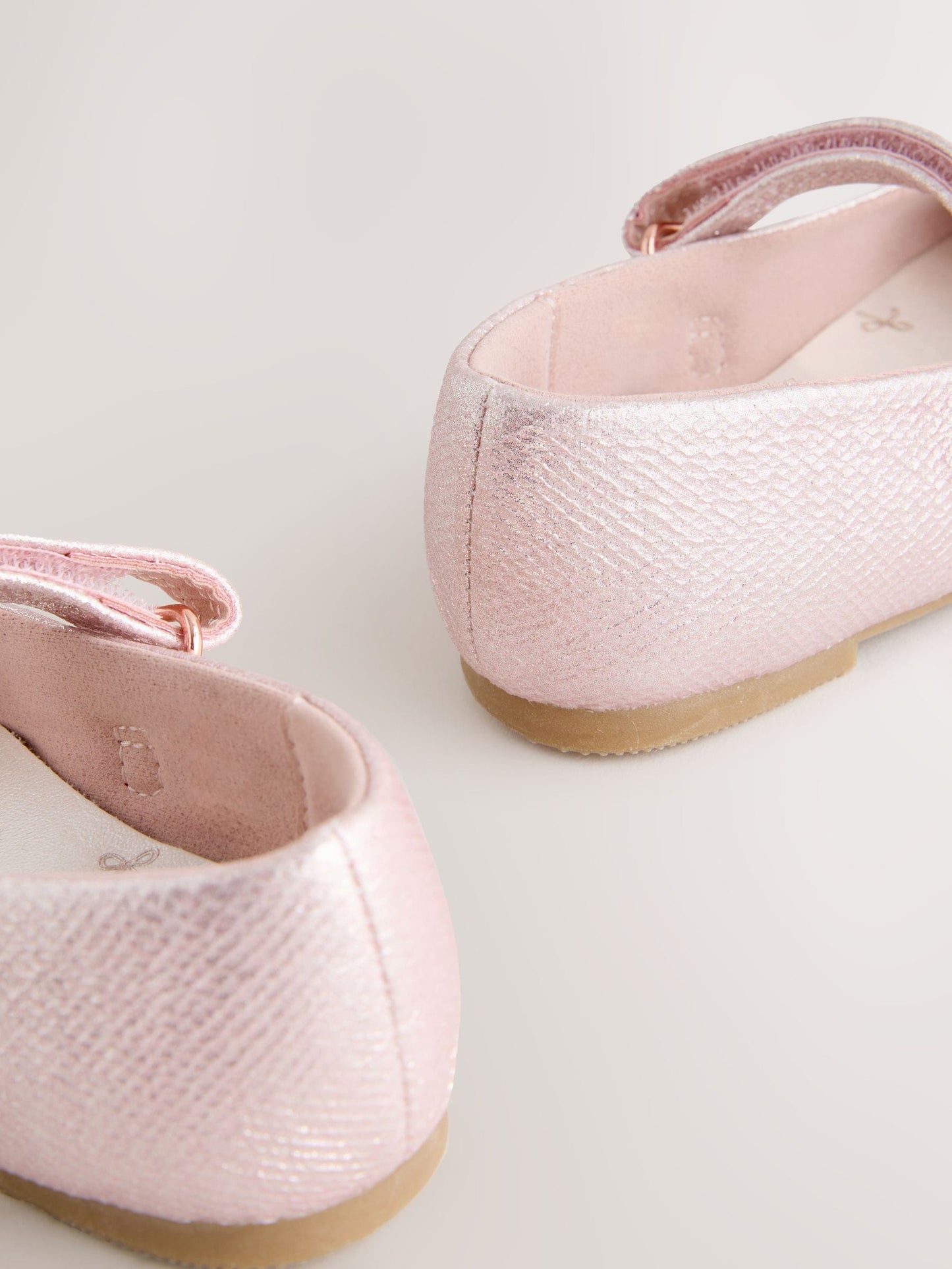 Pink Standard Fit (F) Mary Jane Touch Fastening Occasion Shoes image 4