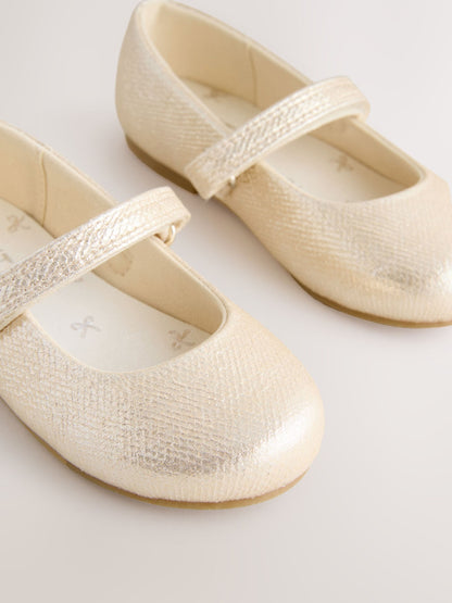 Gold Standard Fit (F) Mary Jane Touch Fastening Occasion Shoes image 3