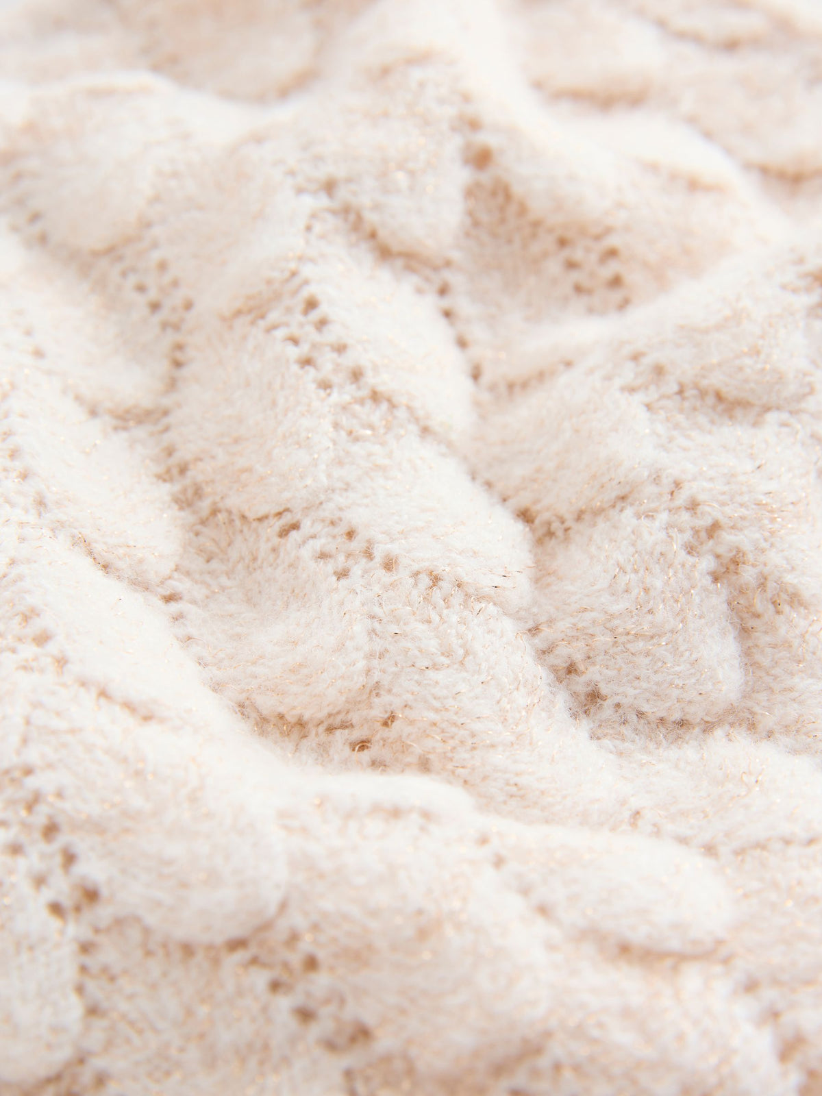 Dsiney Kidz - Champagne Occasion Bridesmaid Knitted Feather Cardigan Shrug (3mths-16yrs) image 7
