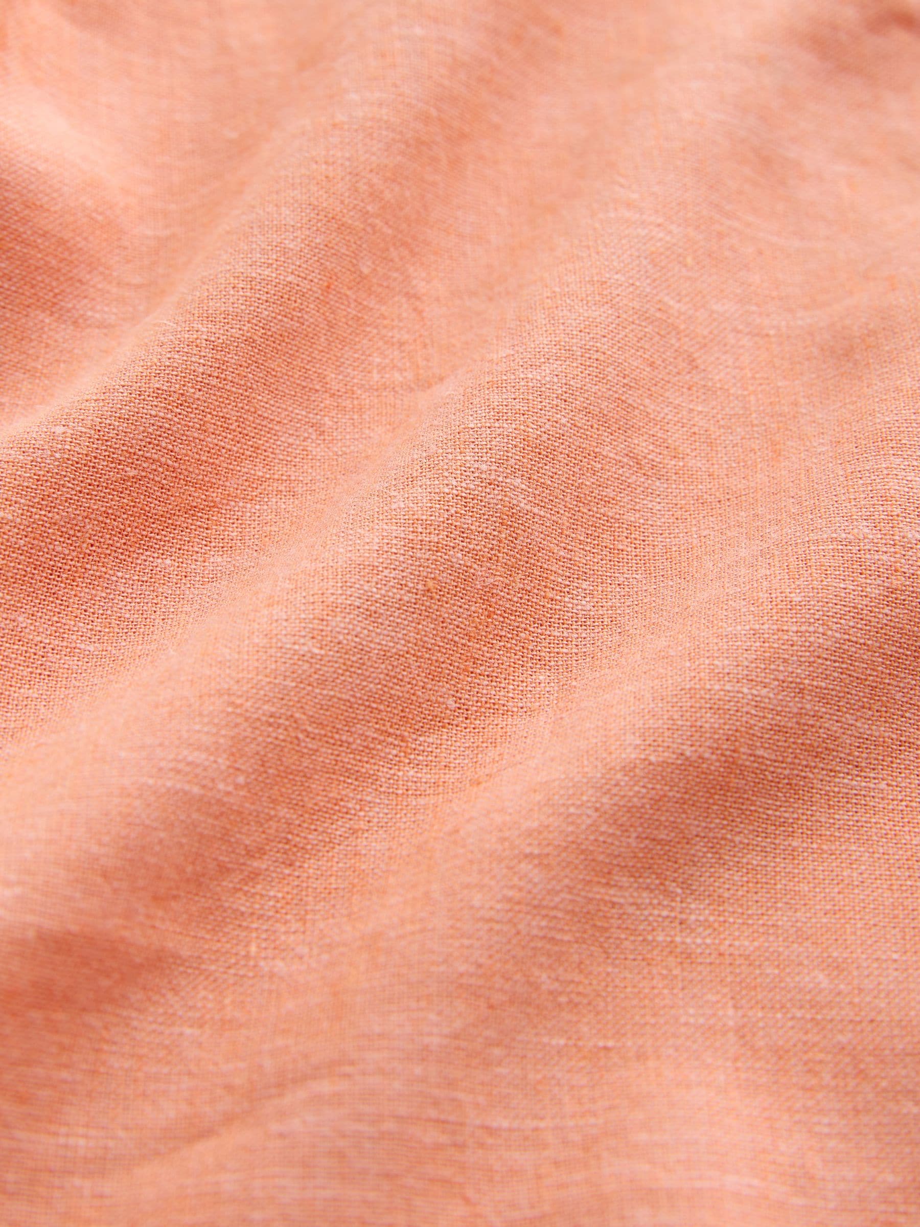 Dsiney Kidz - Orange Grandad Collar Linen Mix Shirt (3mths-7yrs) image 6