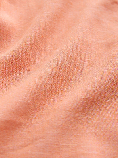 Dsiney Kidz - Orange Grandad Collar Linen Mix Shirt (3mths-7yrs) image 6