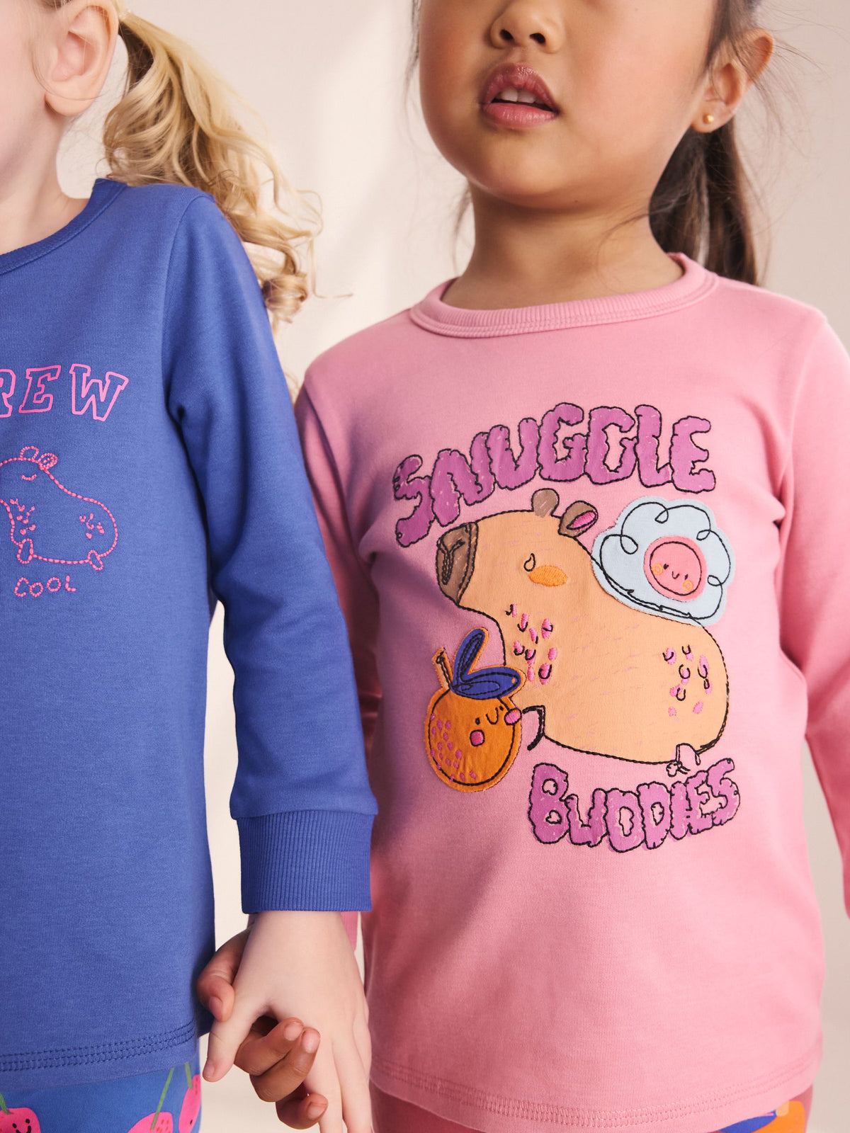 Cobalt Capybara Print Snuggle Pyjamas 3 Pack (9mths-12yrs) - image 4