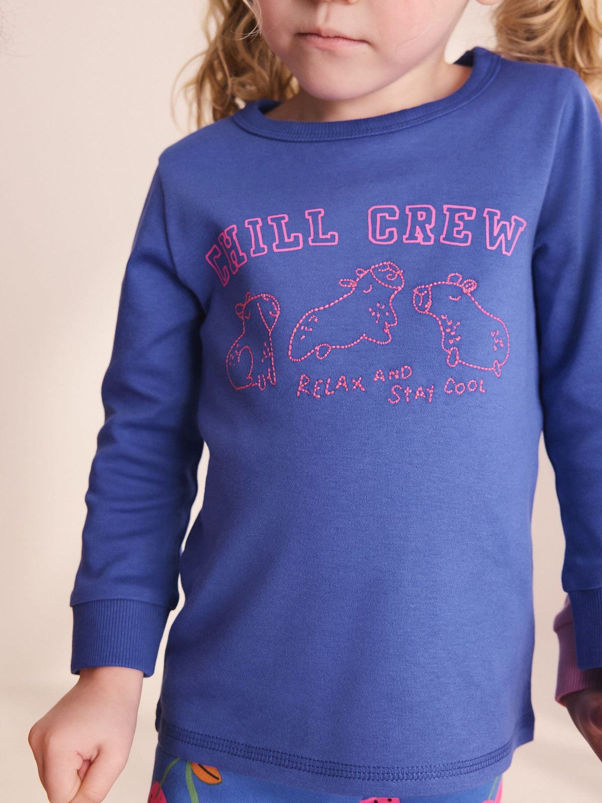Cobalt Capybara Print Snuggle Pyjamas 3 Pack (9mths-12yrs) - image 5