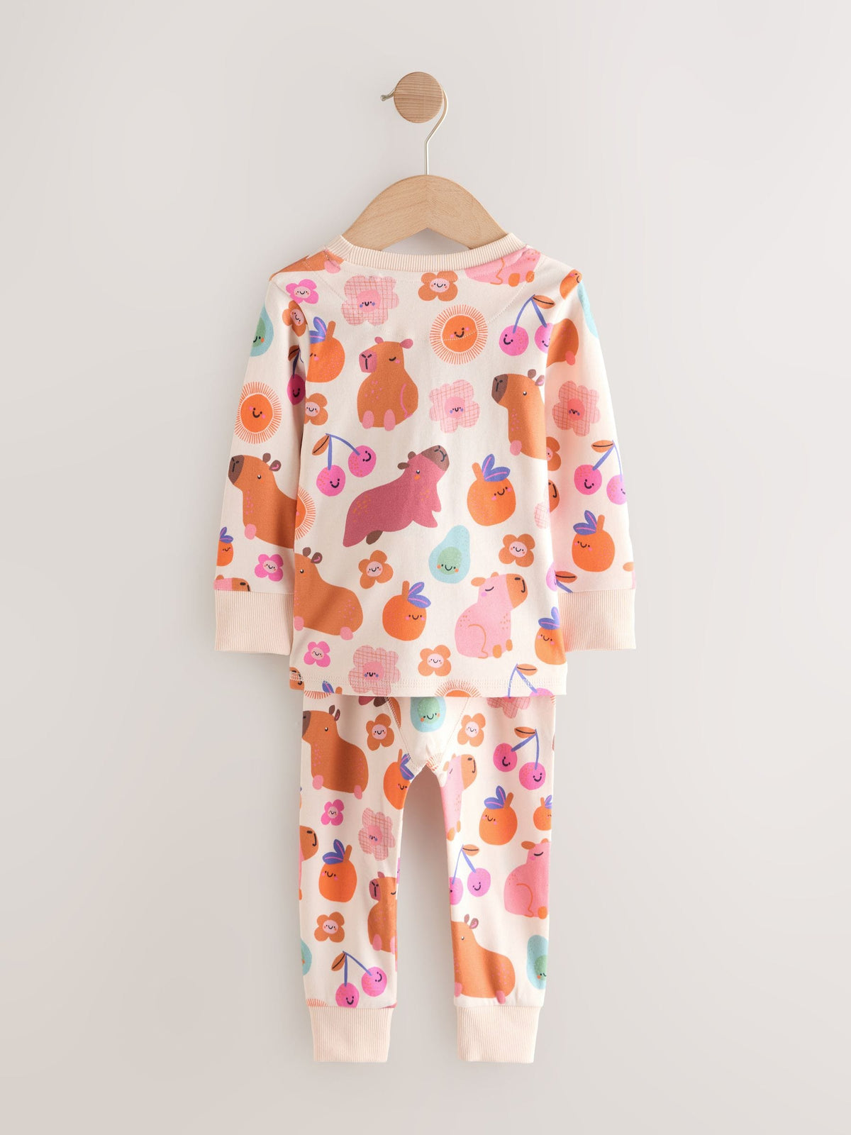 Cobalt Capybara Print Snuggle Pyjamas 3 Pack (9mths-12yrs) - image 8