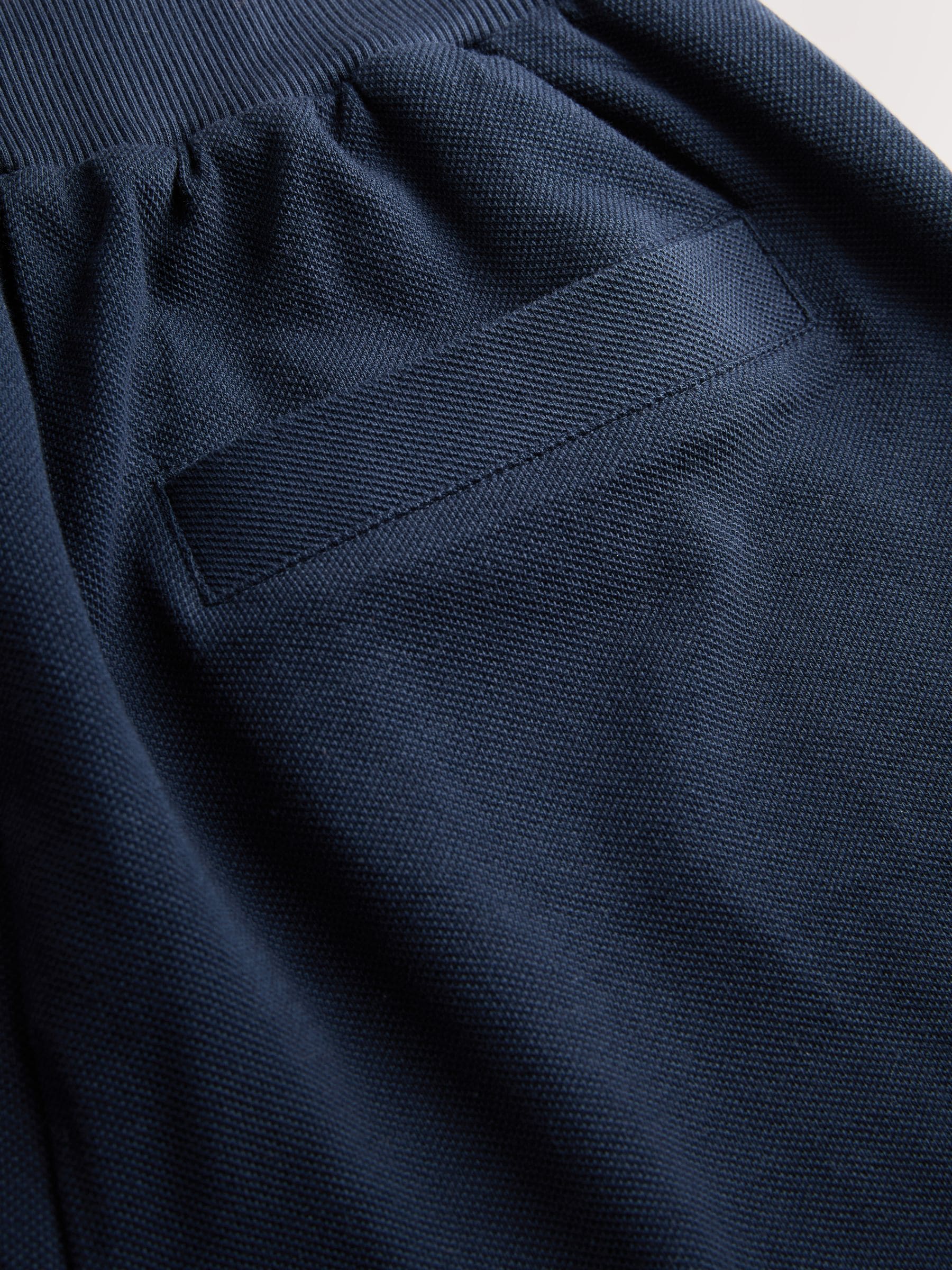 Dsiney Kidz - Paul Smith Junior Navy Pique Polo Shirt And Shorts Set image 3